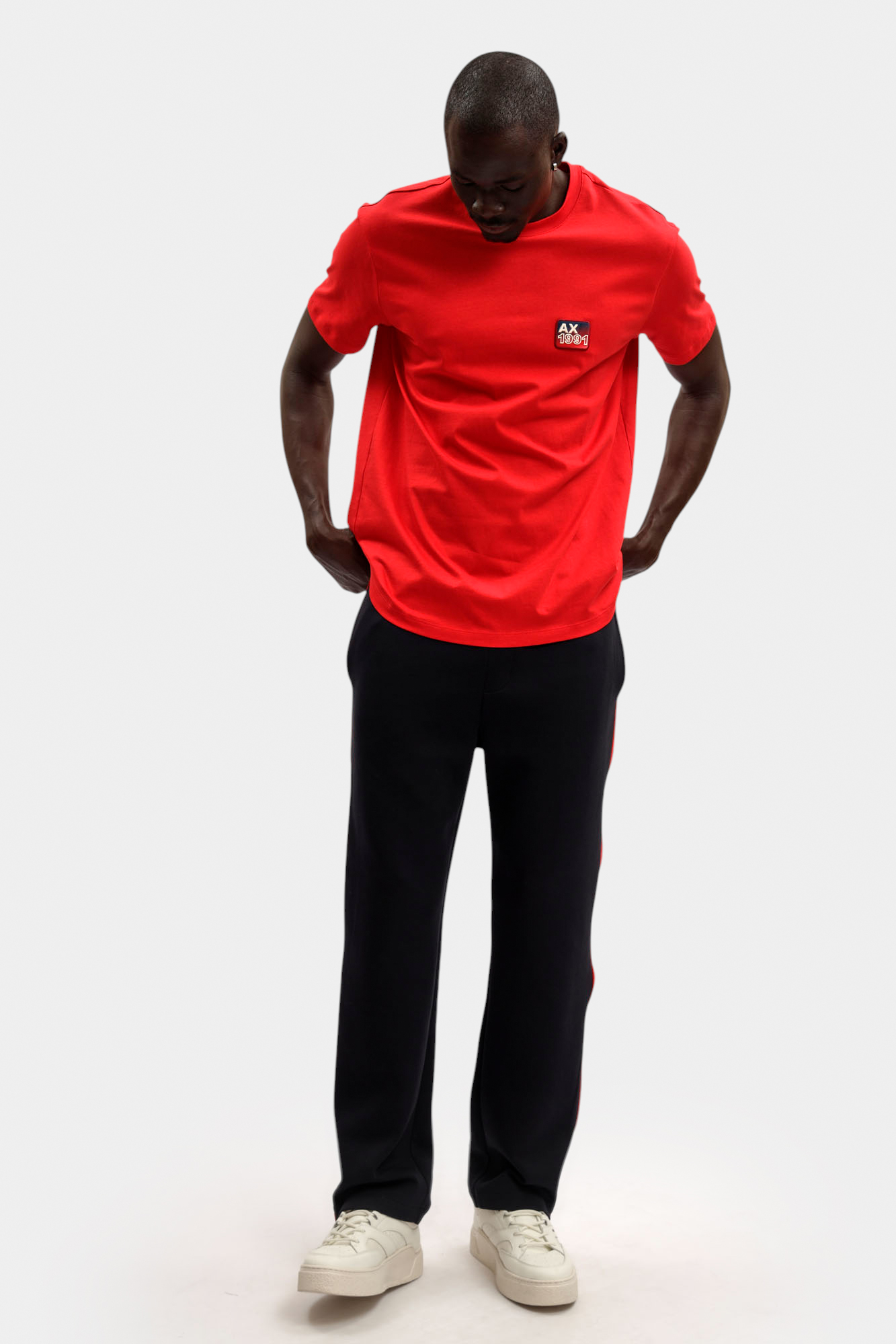 XM001486_AF10362 Футболка Armani Exchange Красный