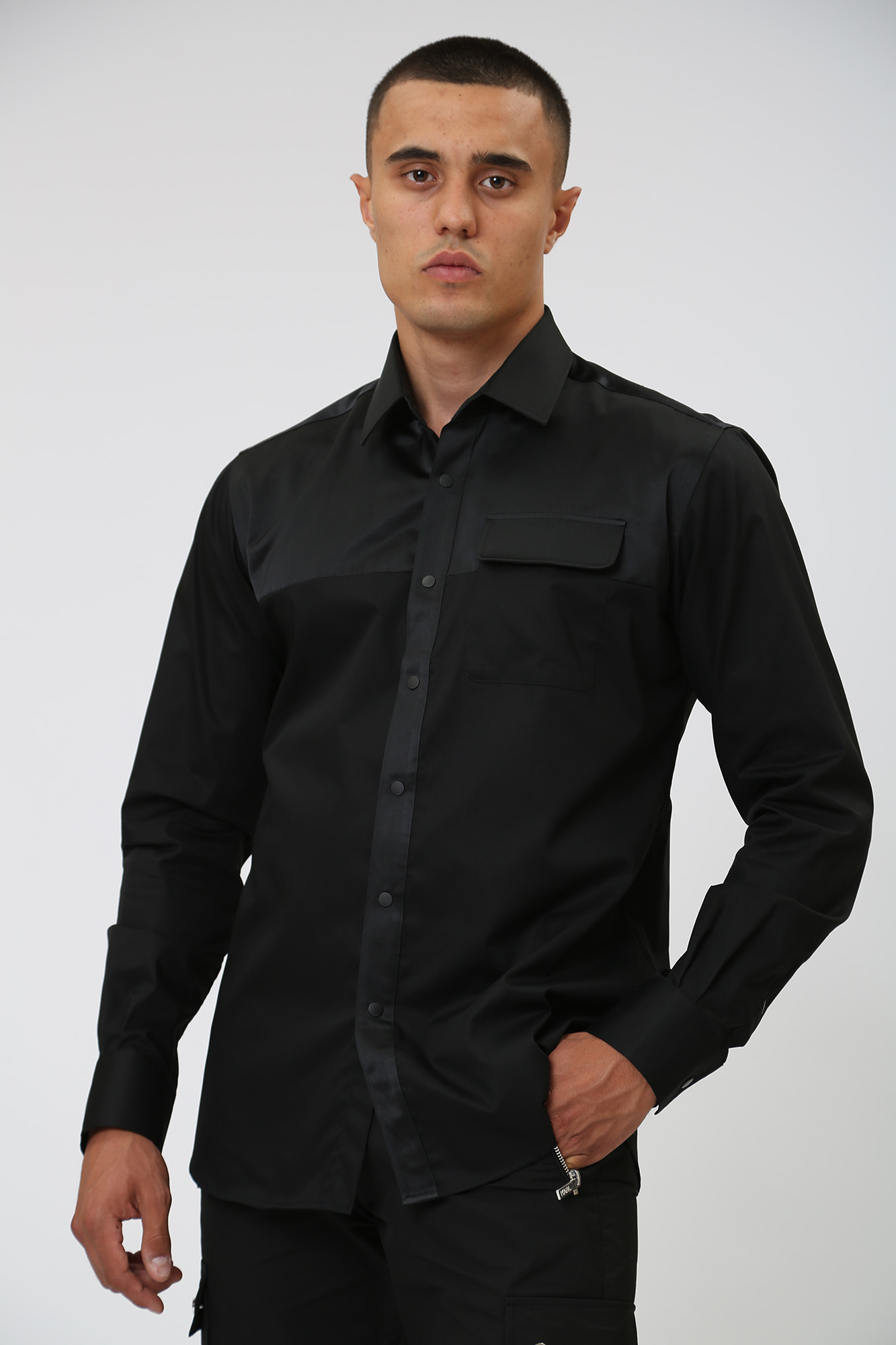 533699_605182 Сорочка д/р Karl Lagerfeld Черный