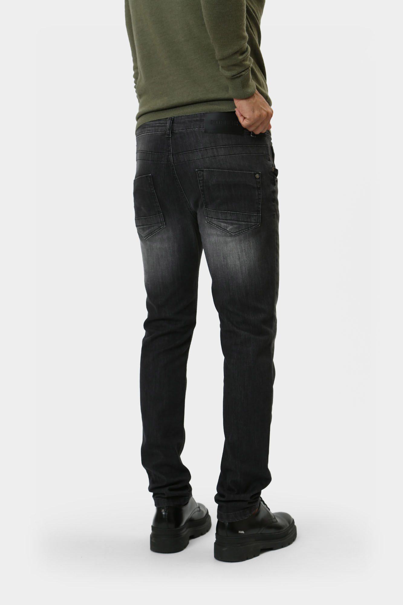 BMD0573 Брюки джинсовые Bikkembergs Черный