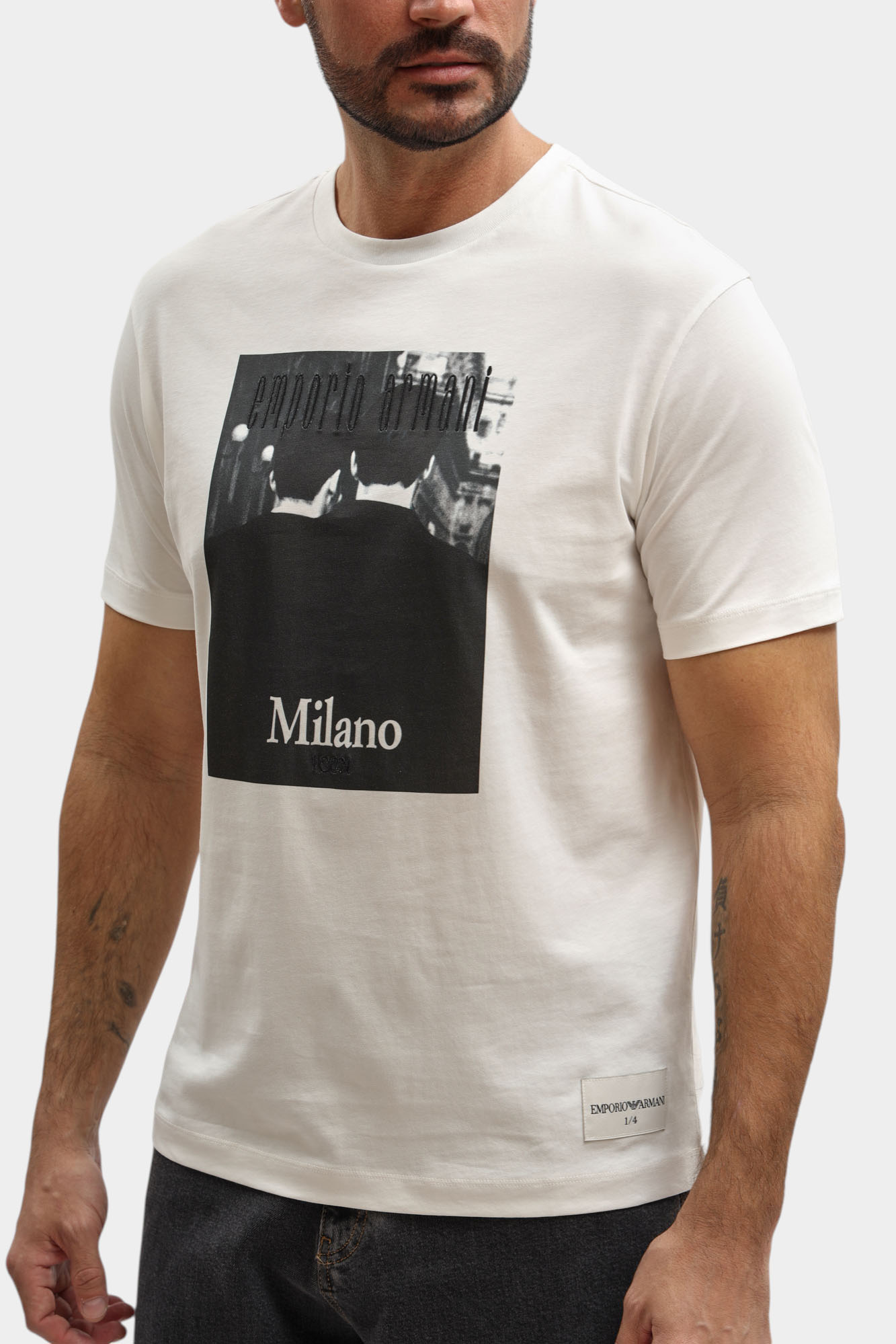 EM004751_AF23082 Футболка Emporio Armani Белый