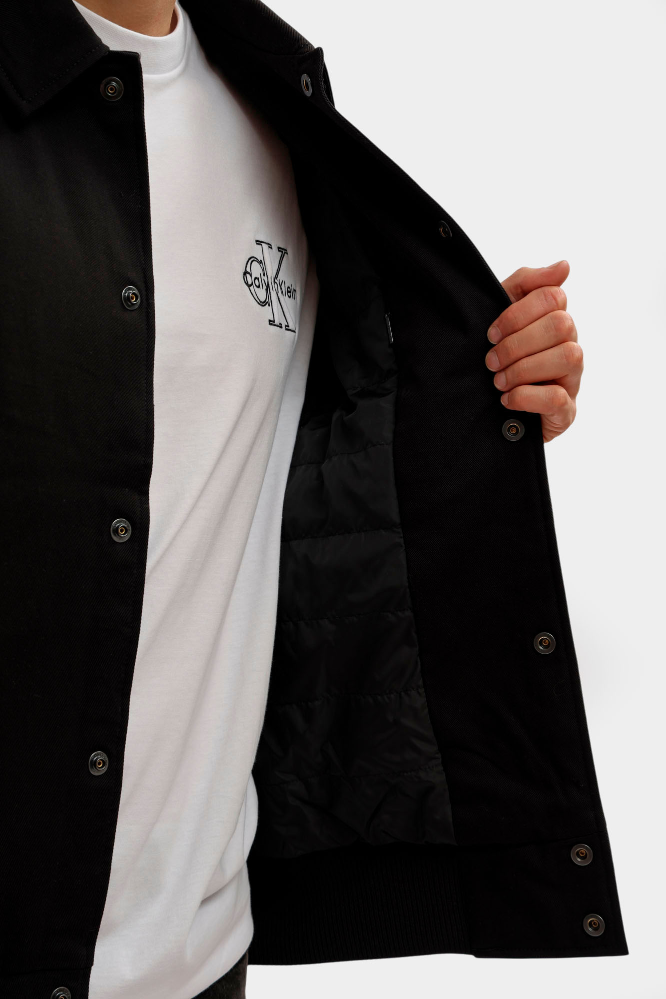 Бомбер Calvin Klein Jeans Черный