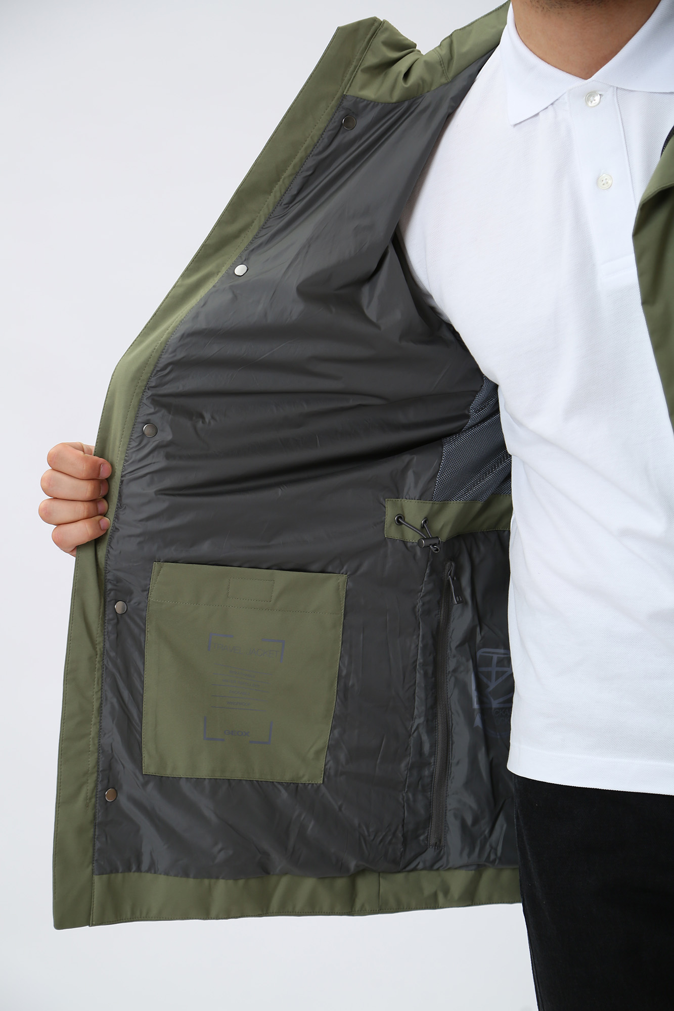 M3520HT2887F Куртка Geox Хаки