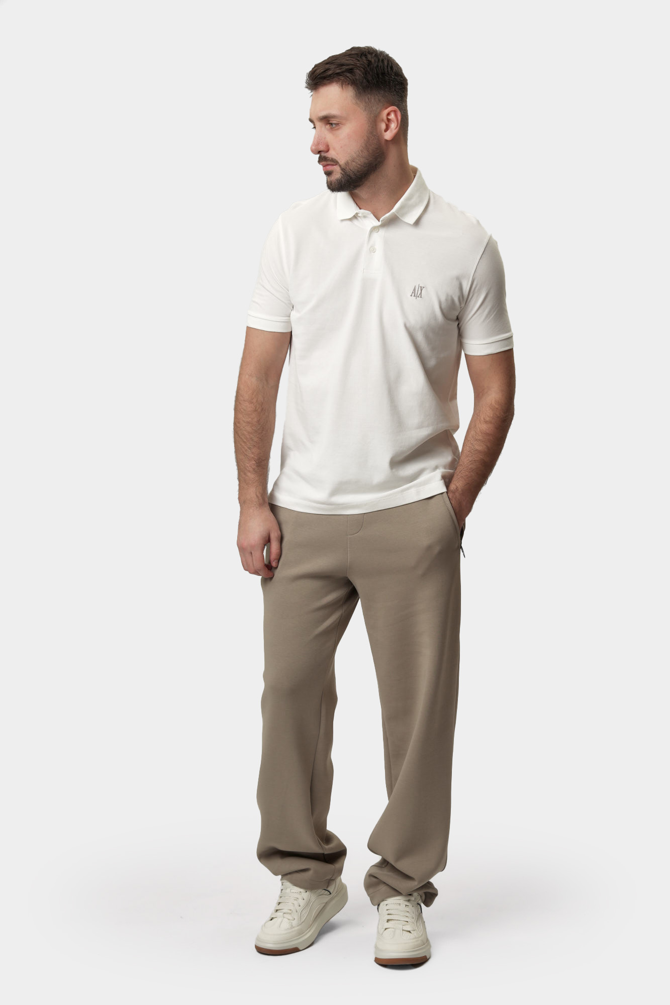 XM000461_AF10818 Брюки спортивные Armani Exchange Бежевый