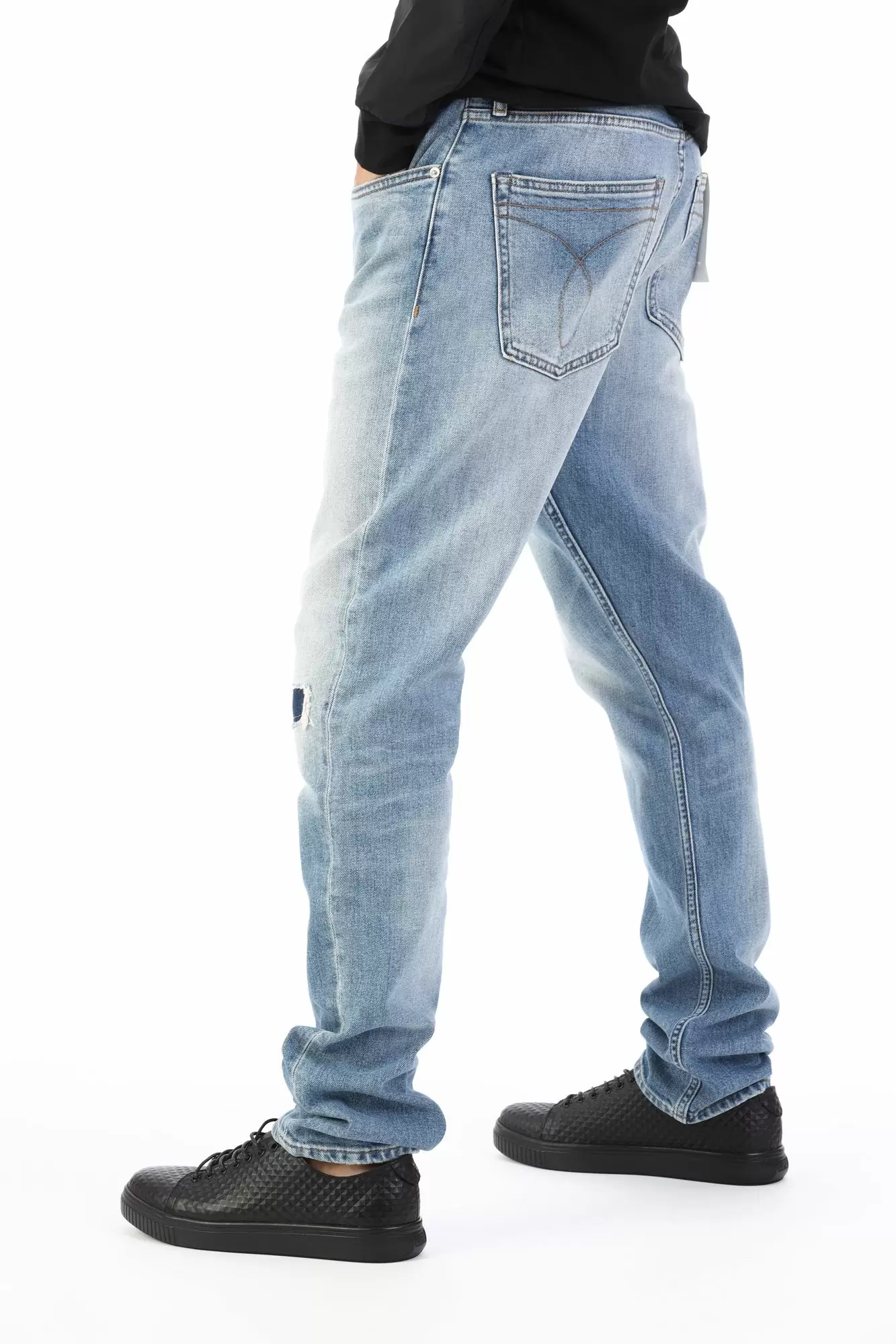 J30J312371_ Джинсы ATHLETIC TAPER Calvin Klein Jeans Синий