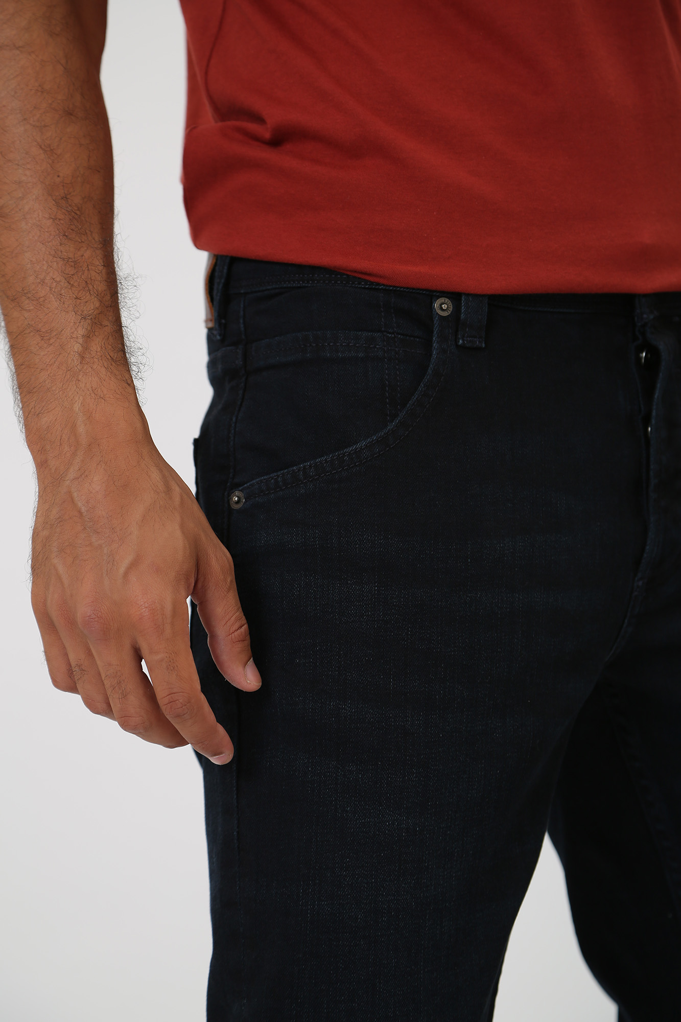 1013322-5000 Брюки джинсовые Mustang Черный