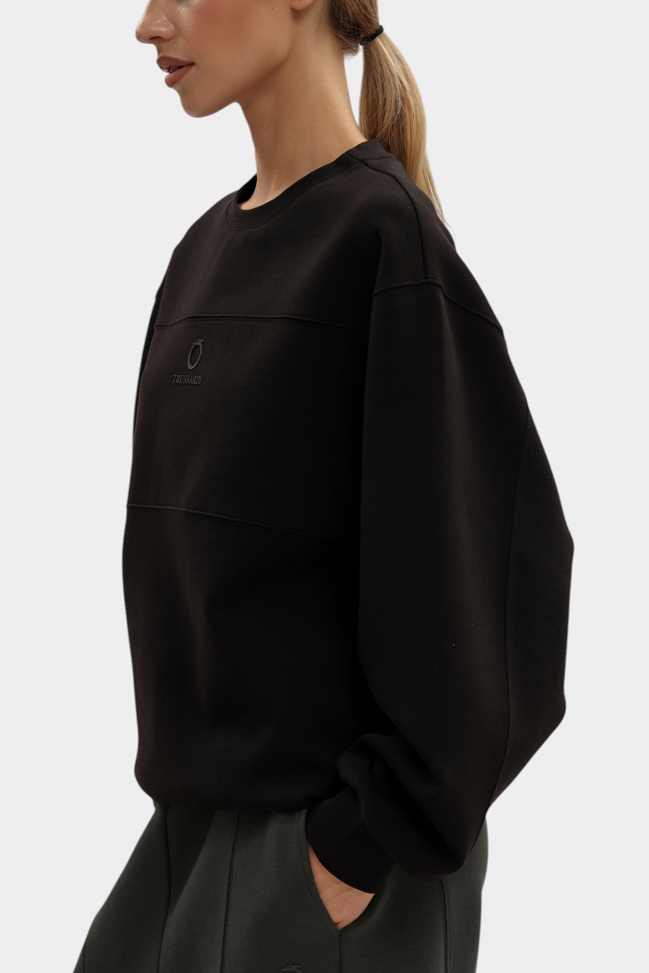 G8396000190N-WF551F04-822H свитшот trussardi 