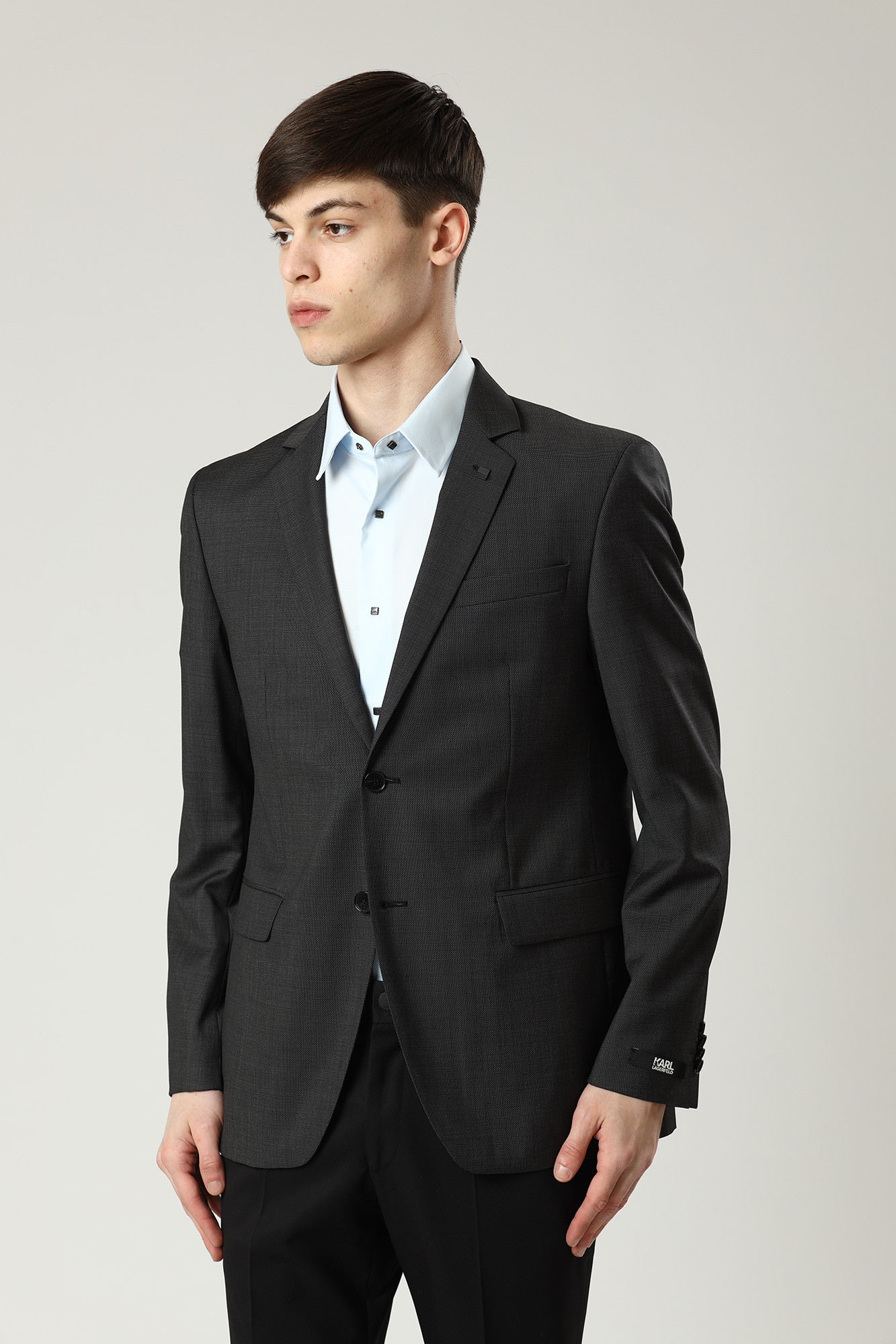 500094_155200 Пиджак классический Karl Lagerfeld Черный