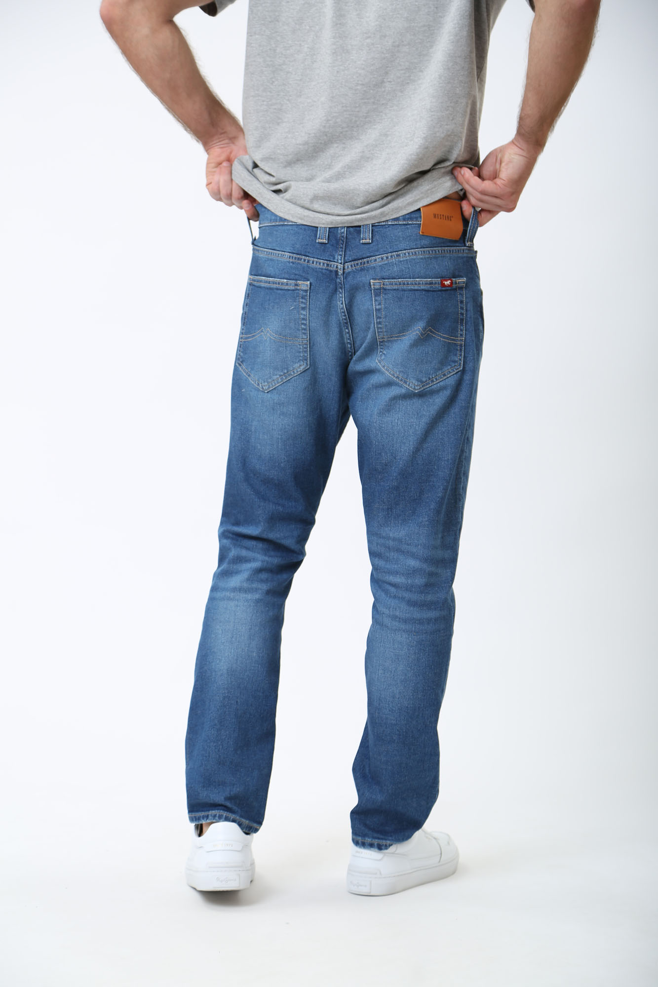 1014868-5000 Джинсы Toledo Tapered  Mustang Синий