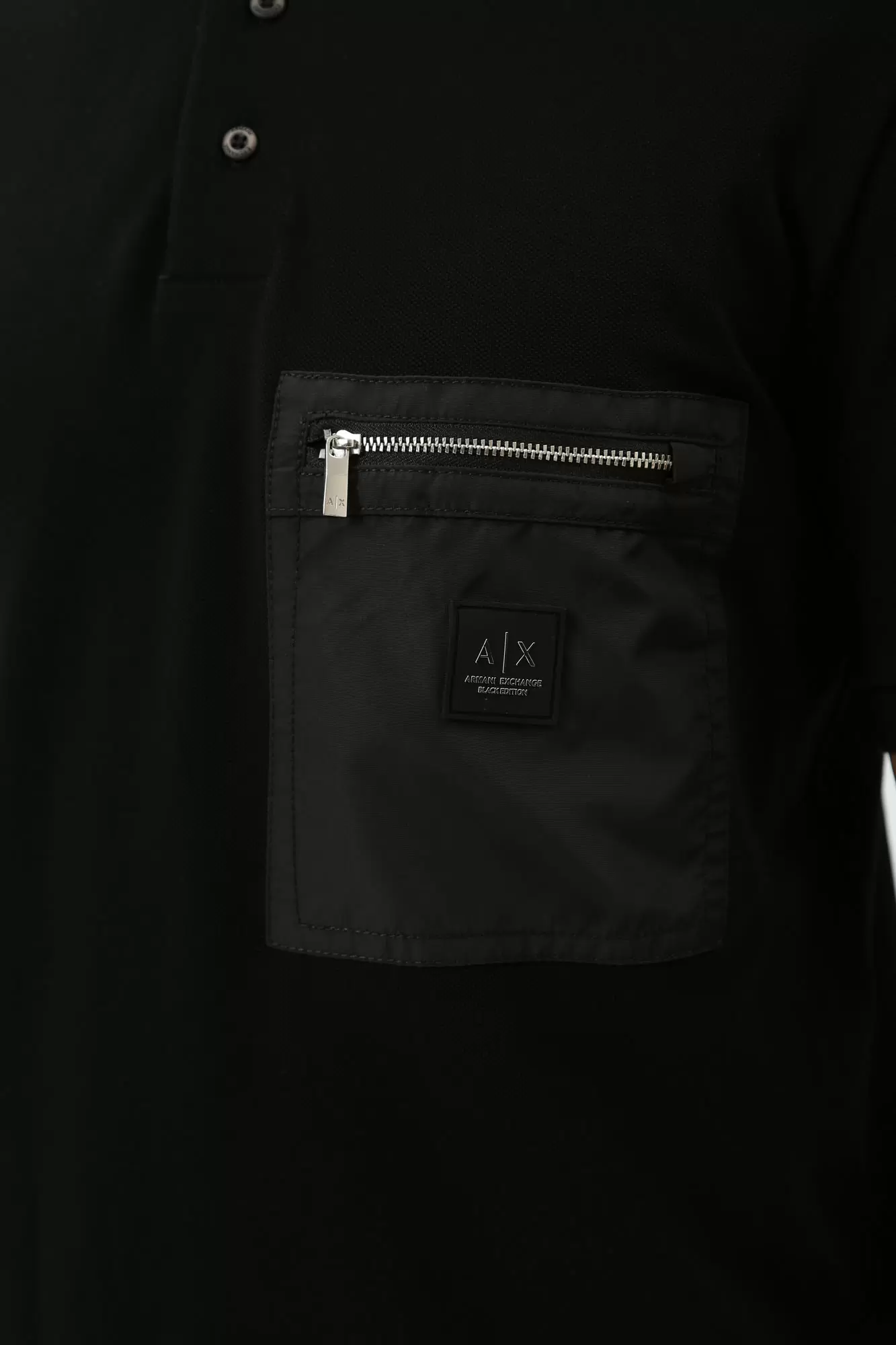 XM000087_AF10366 Поло Armani Exchange Черный