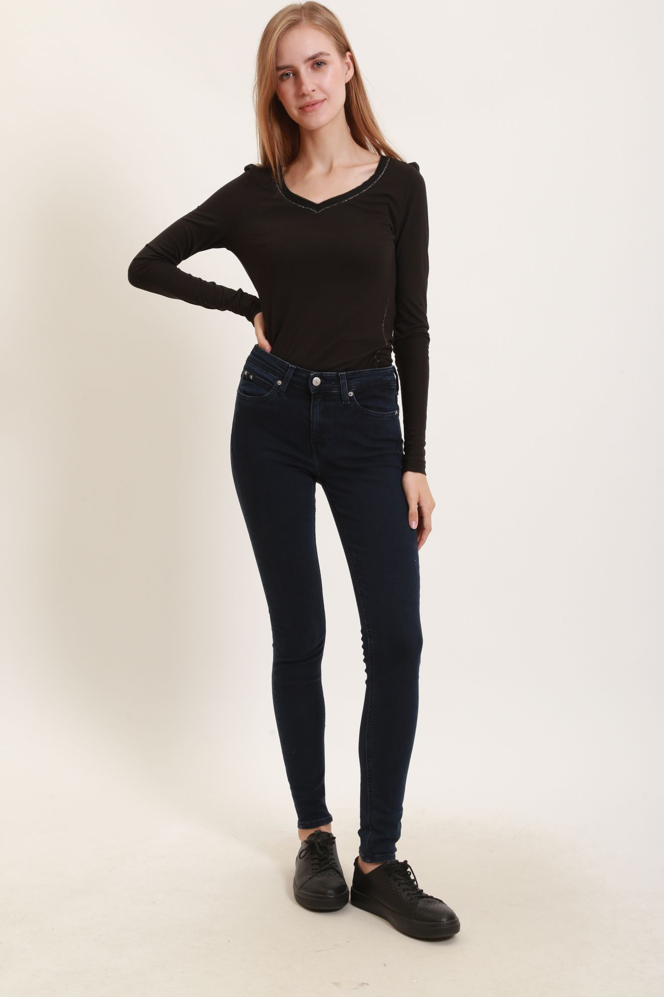 J20J216500 джинсы mid rise skinny calvin klein jeans 