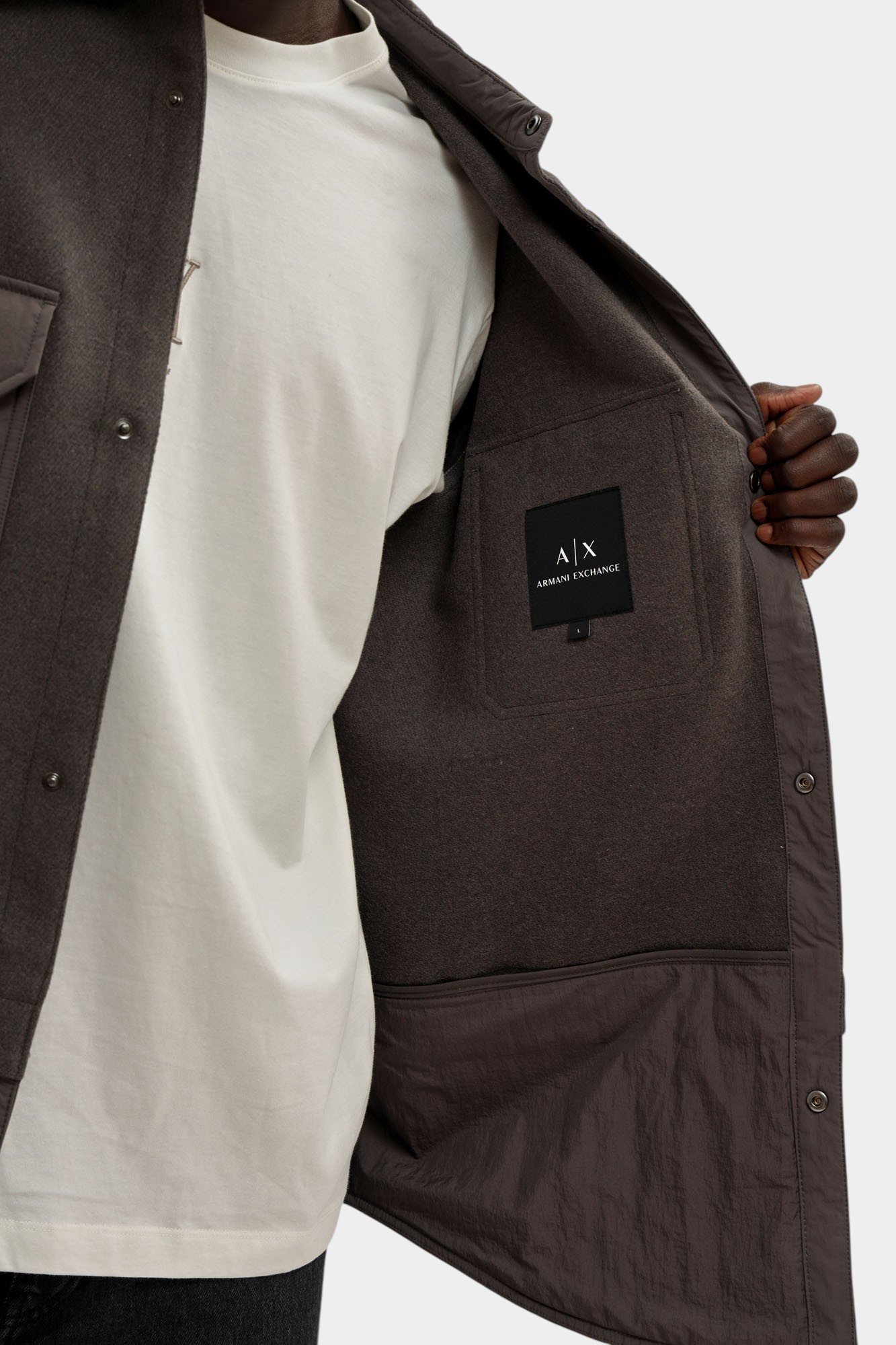 XM000969_AF18943 Куртка Armani Exchange Серый