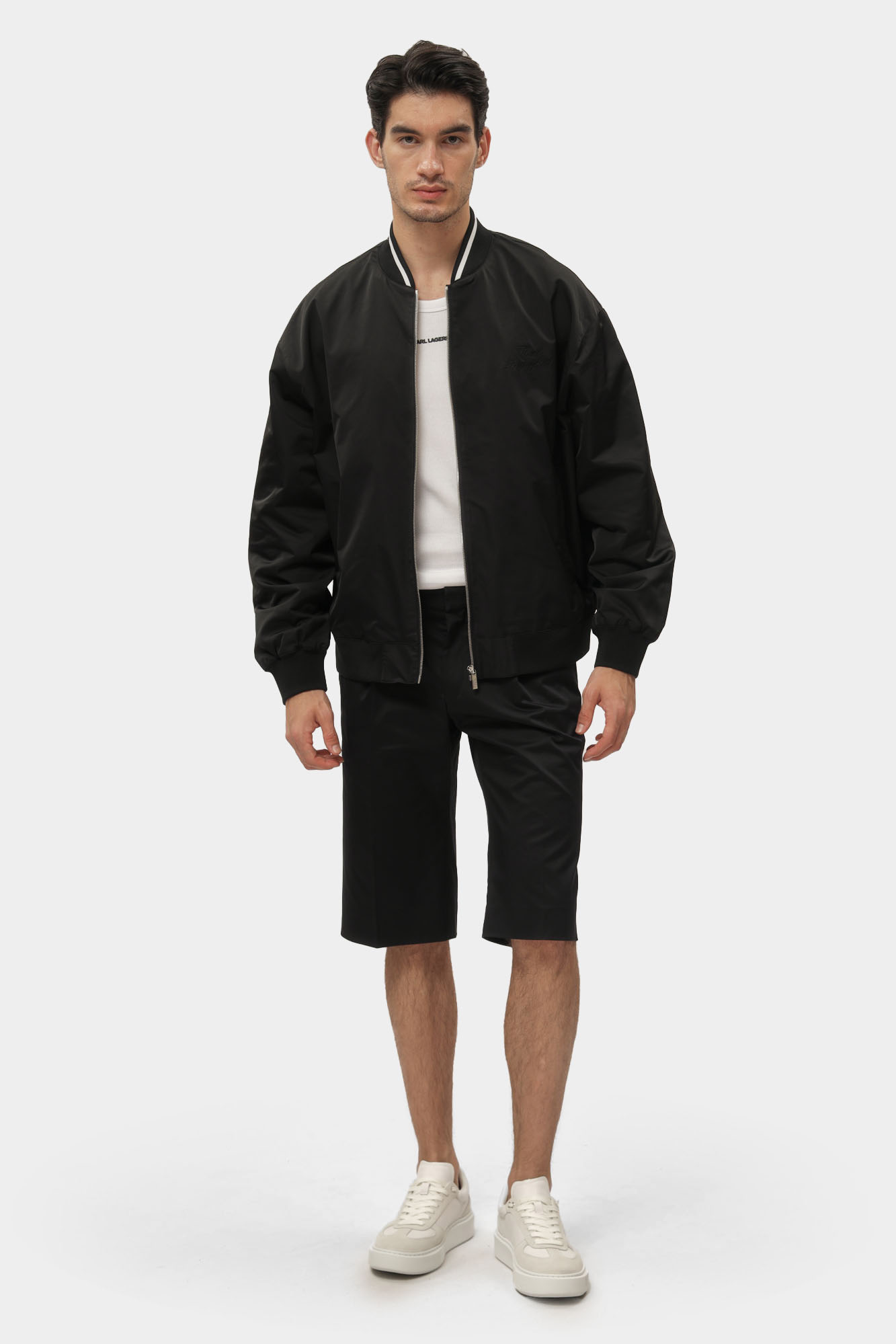 552533_505002 Бомбер Karl Lagerfeld Черный