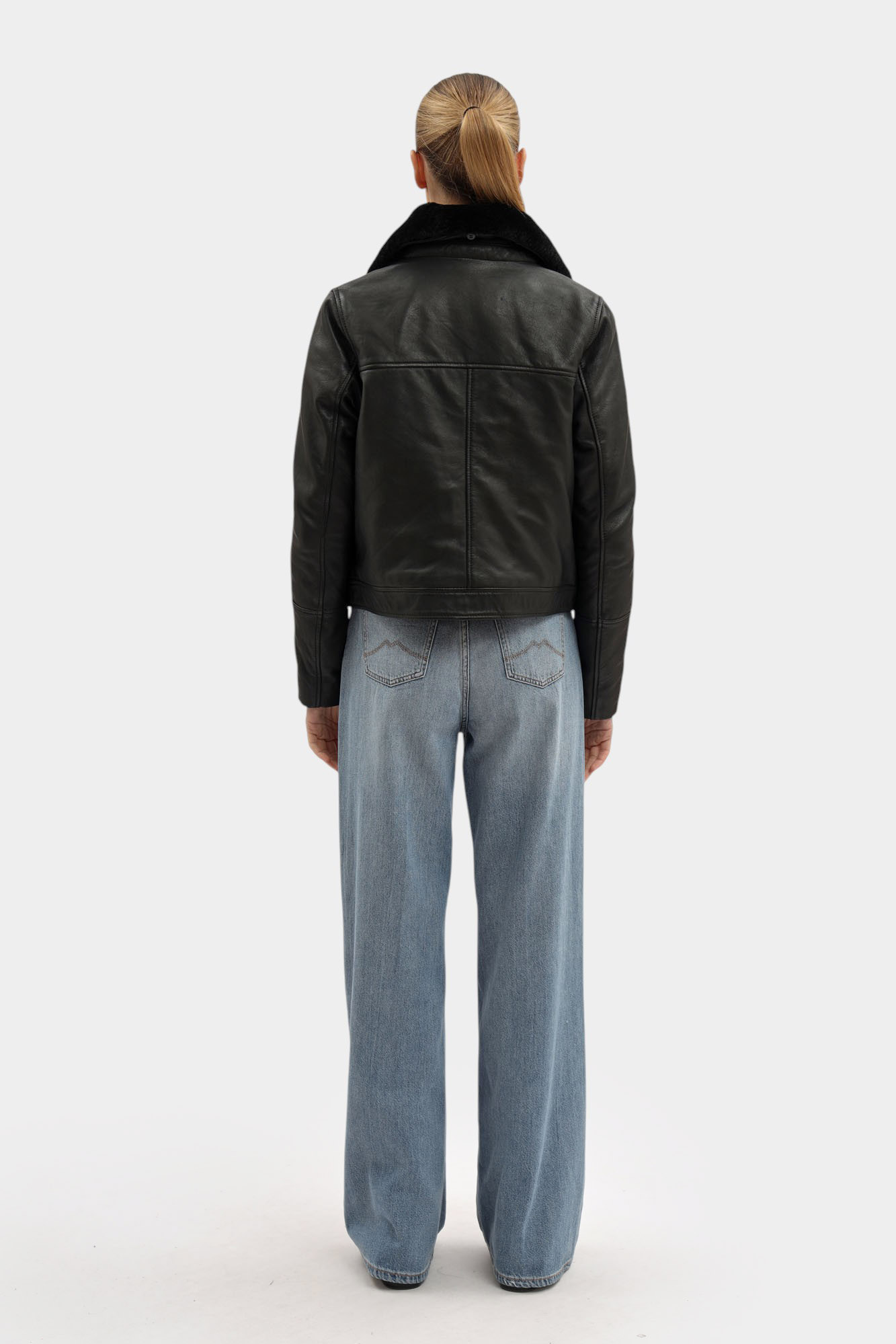 MU-W252-340 куртка кожаная mustang 