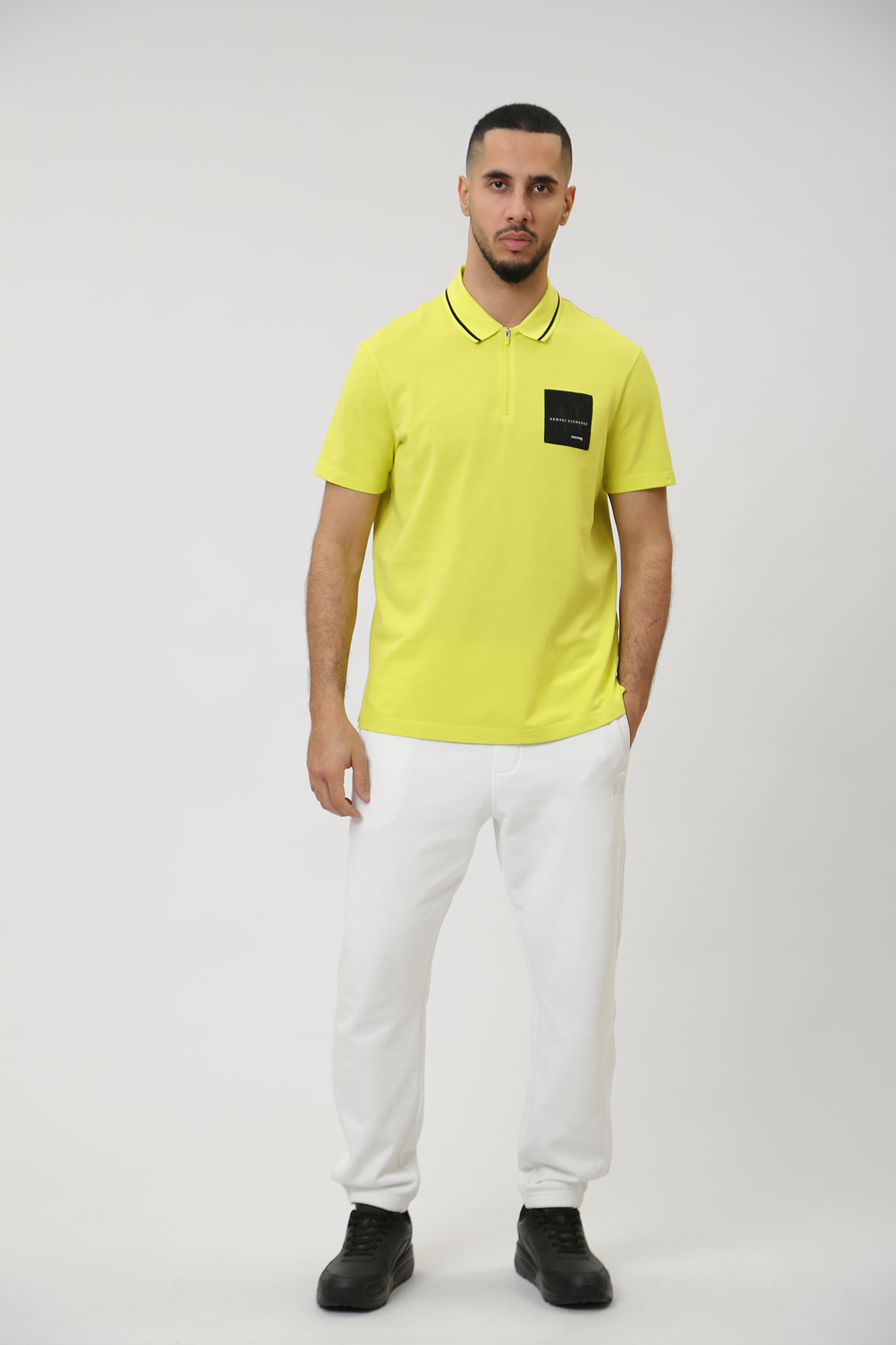 3DZFJA_ZJXHZ Поло Armani Exchange Желтый