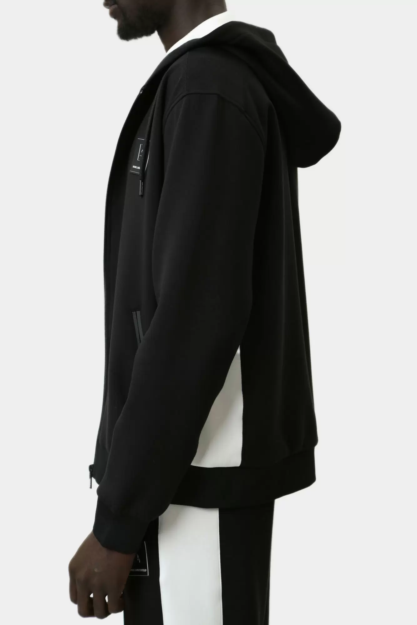 544902_705016 Толстовка с капюшоном Karl Lagerfeld Черный