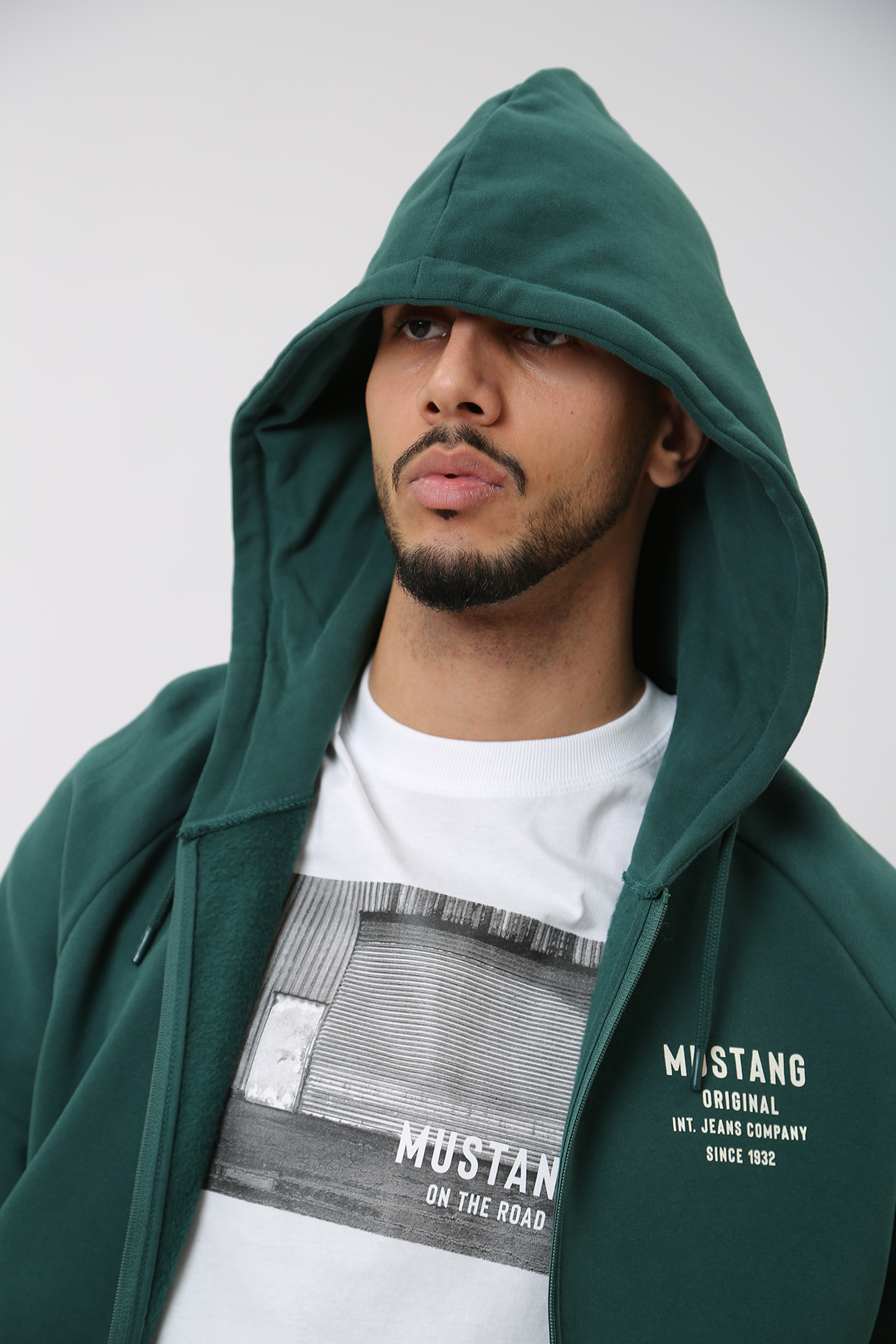 1014510 Толстовка Mustang Зеленый