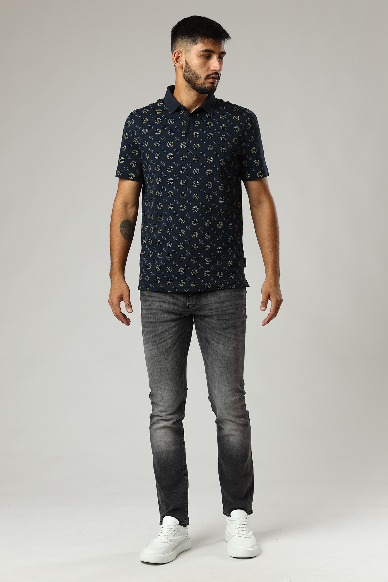 6LZJ13_Z1VTZ Джинсы Armani Exchange Серый