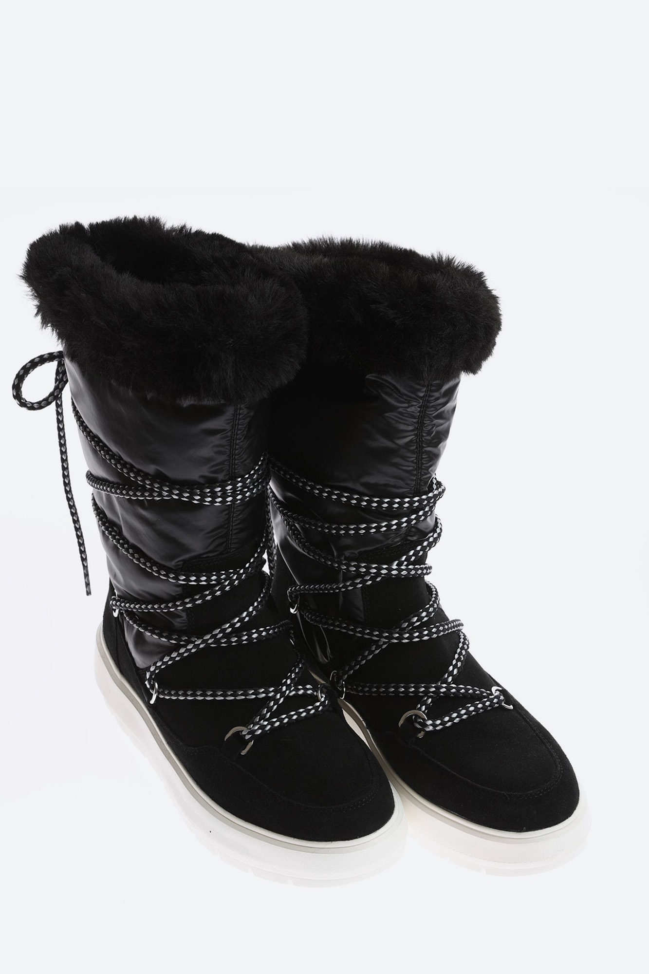 D94AWC022FU Сапоги Geox Черный