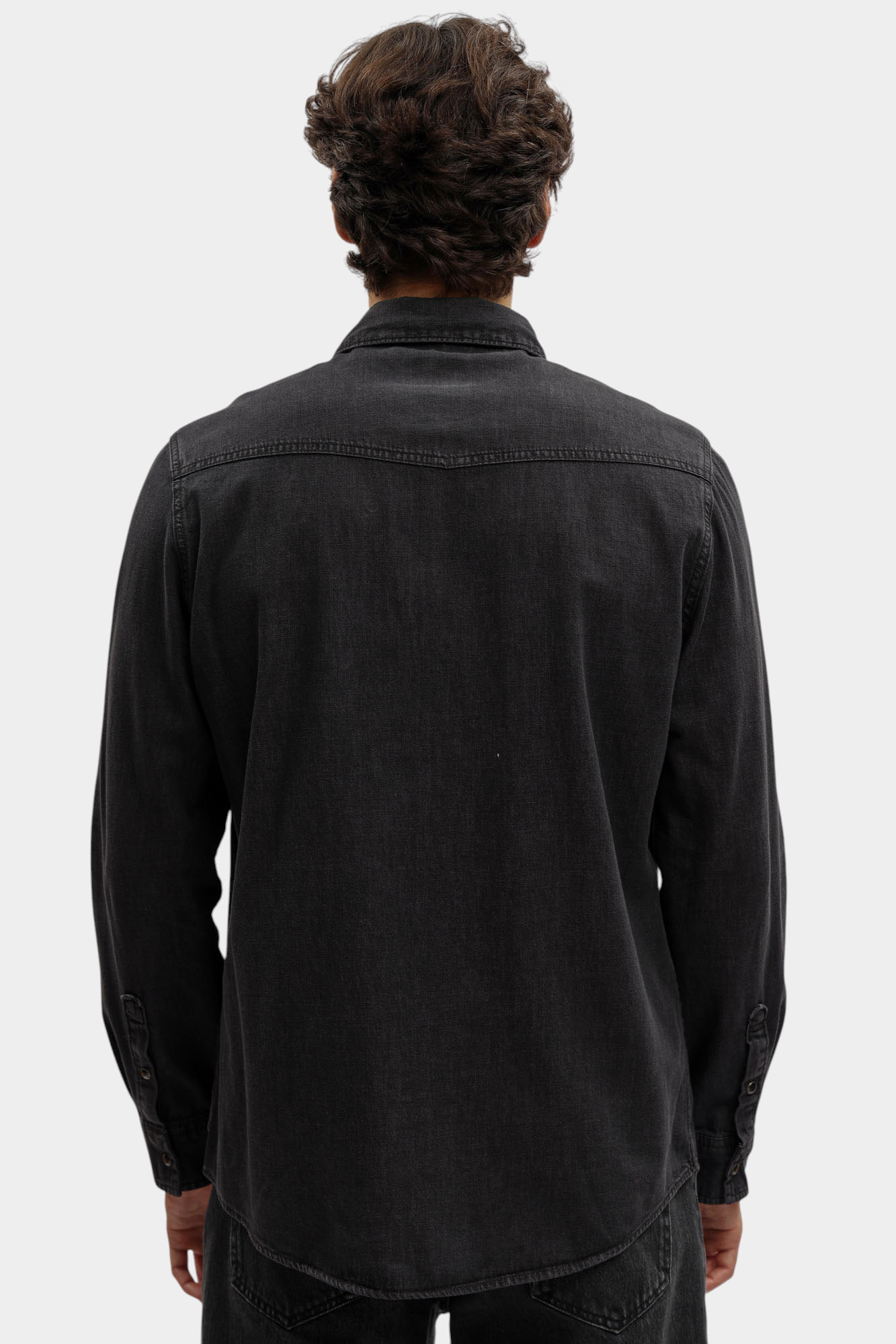 PM30908089A0 Рубашка джинсовая Pepe Jeans Черный