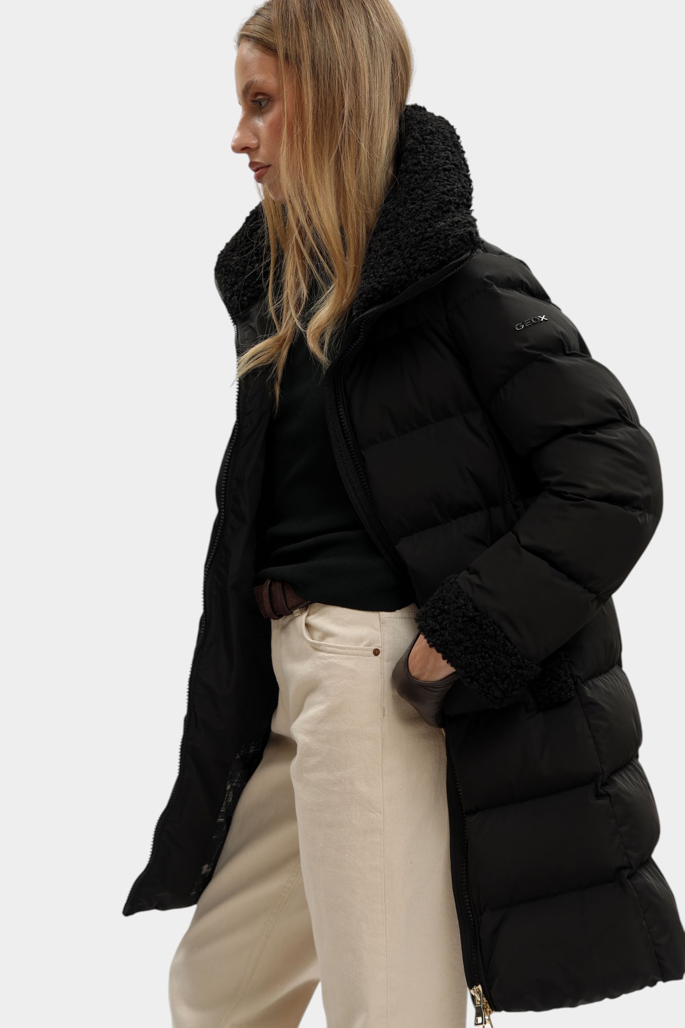 W5628ET3266F пальто утеплённое geox 