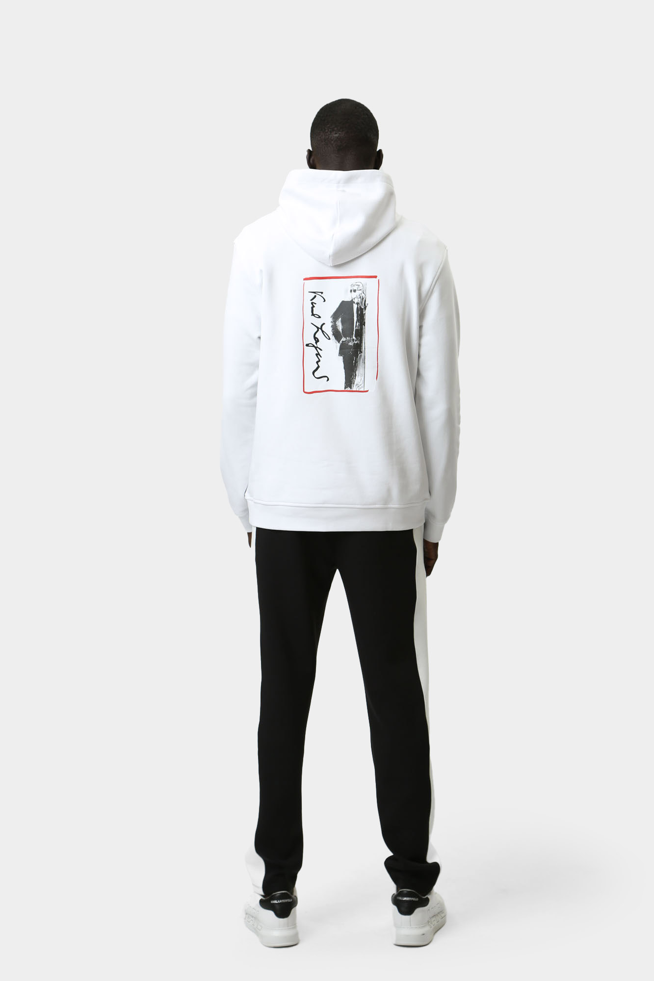 544910_705048 Худи Karl Lagerfeld Белый