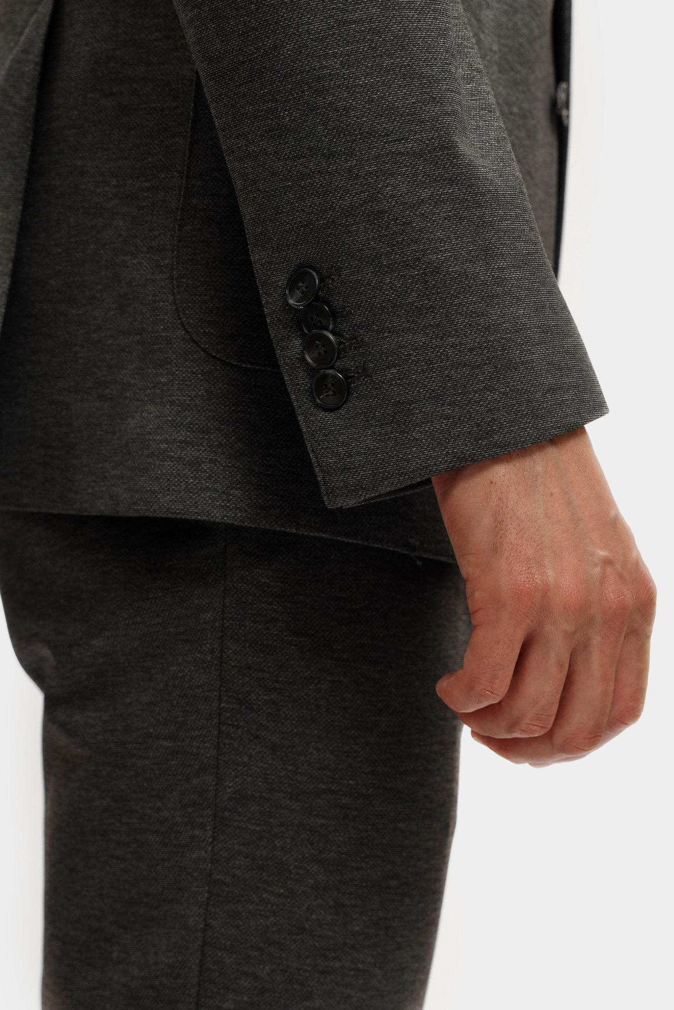 553021_155280 Пиджак Karl Lagerfeld Серый