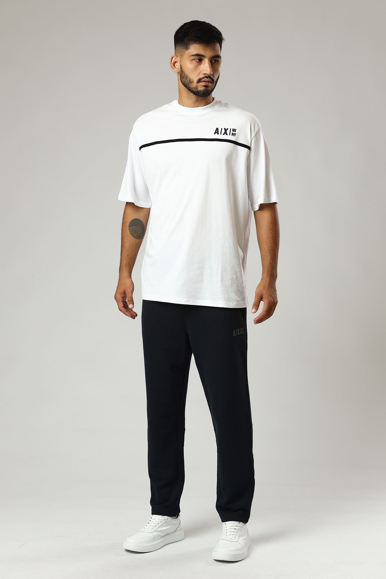 6LZPFA_ZJXAZ Брюки спортивные Armani Exchange Синий