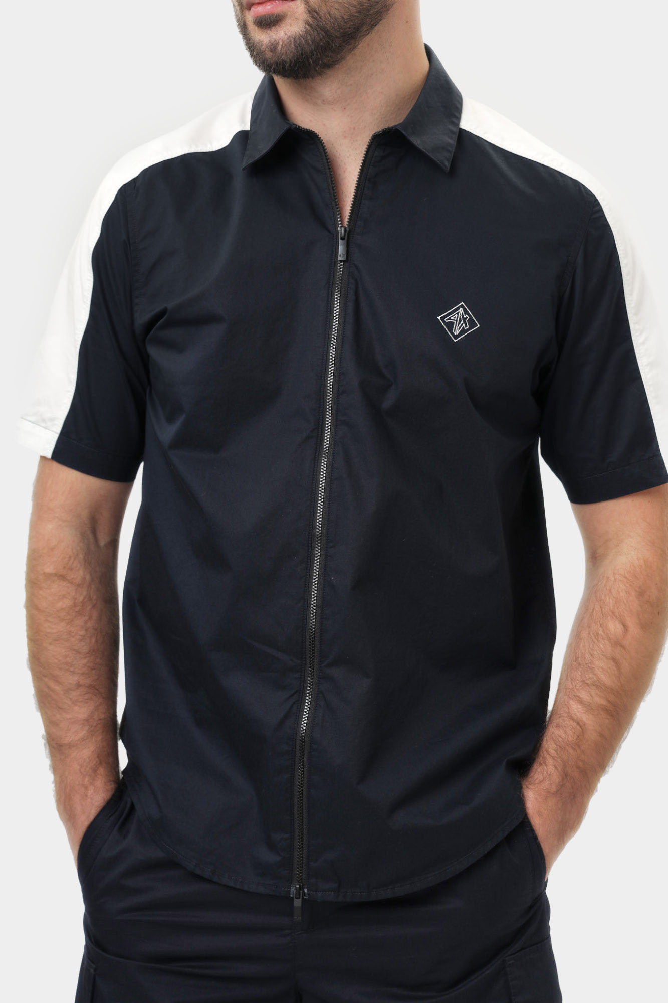 XM000196_AF11882 Рубашка Armani Exchange Синий