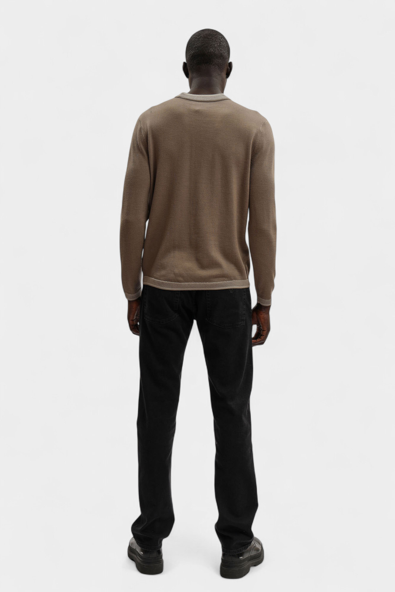 EM003387_ AF14697 Джемпер Emporio Armani Коричневый