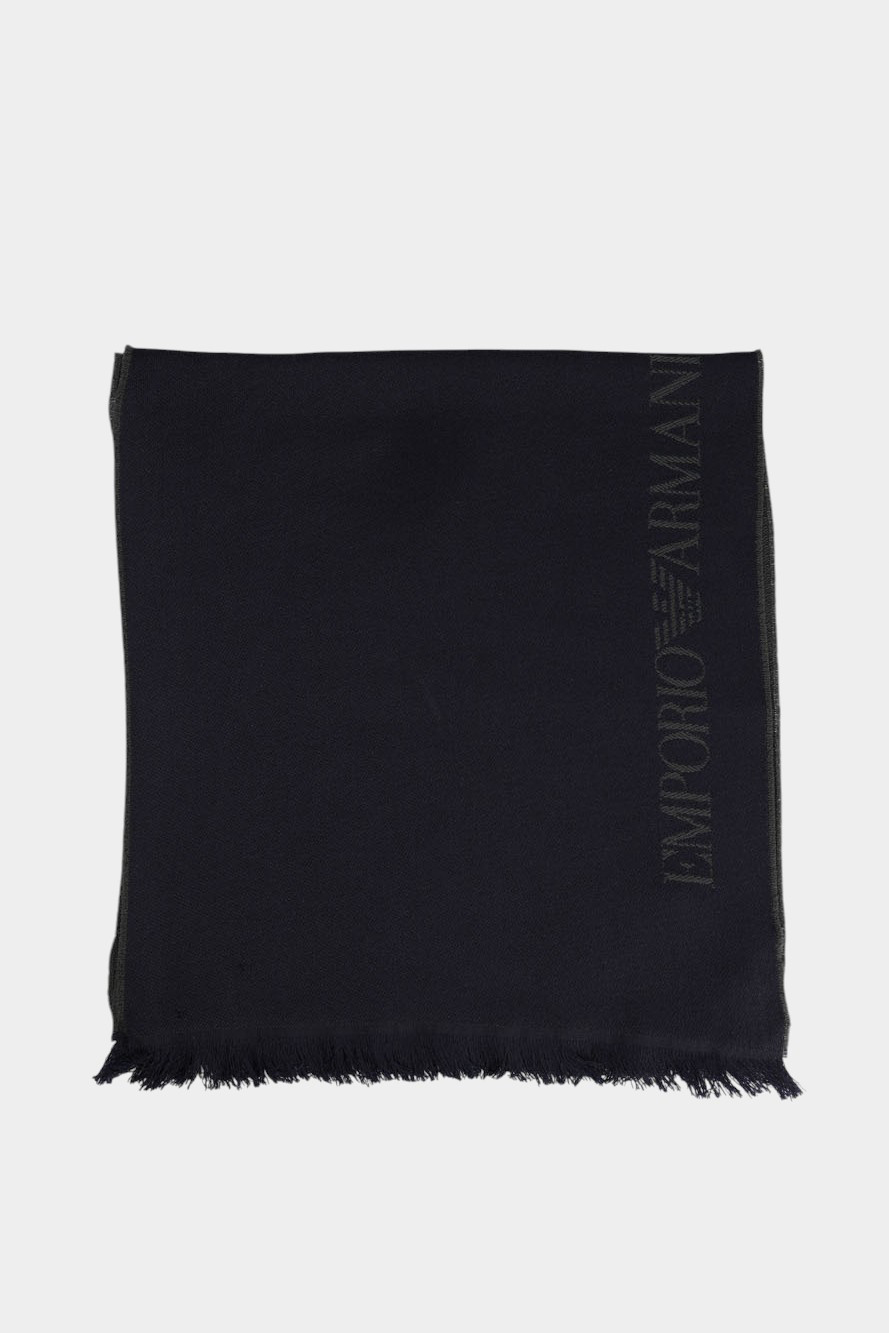 625007_CC307 Шарф Emporio Armani Синий