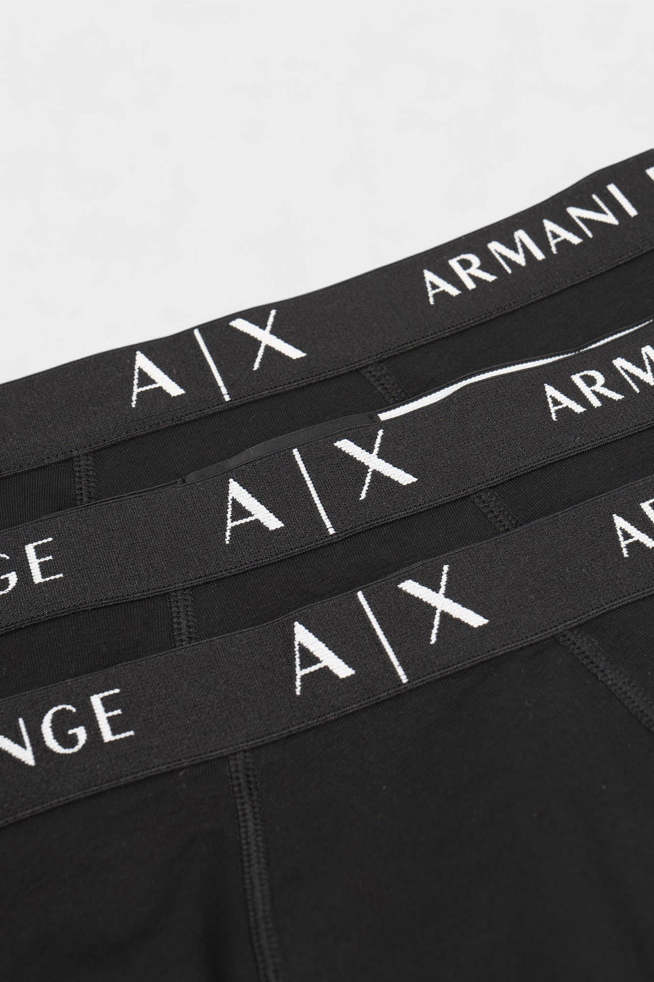 XM000871_AF13682 Трусы 3 шт Armani Exchange Черный