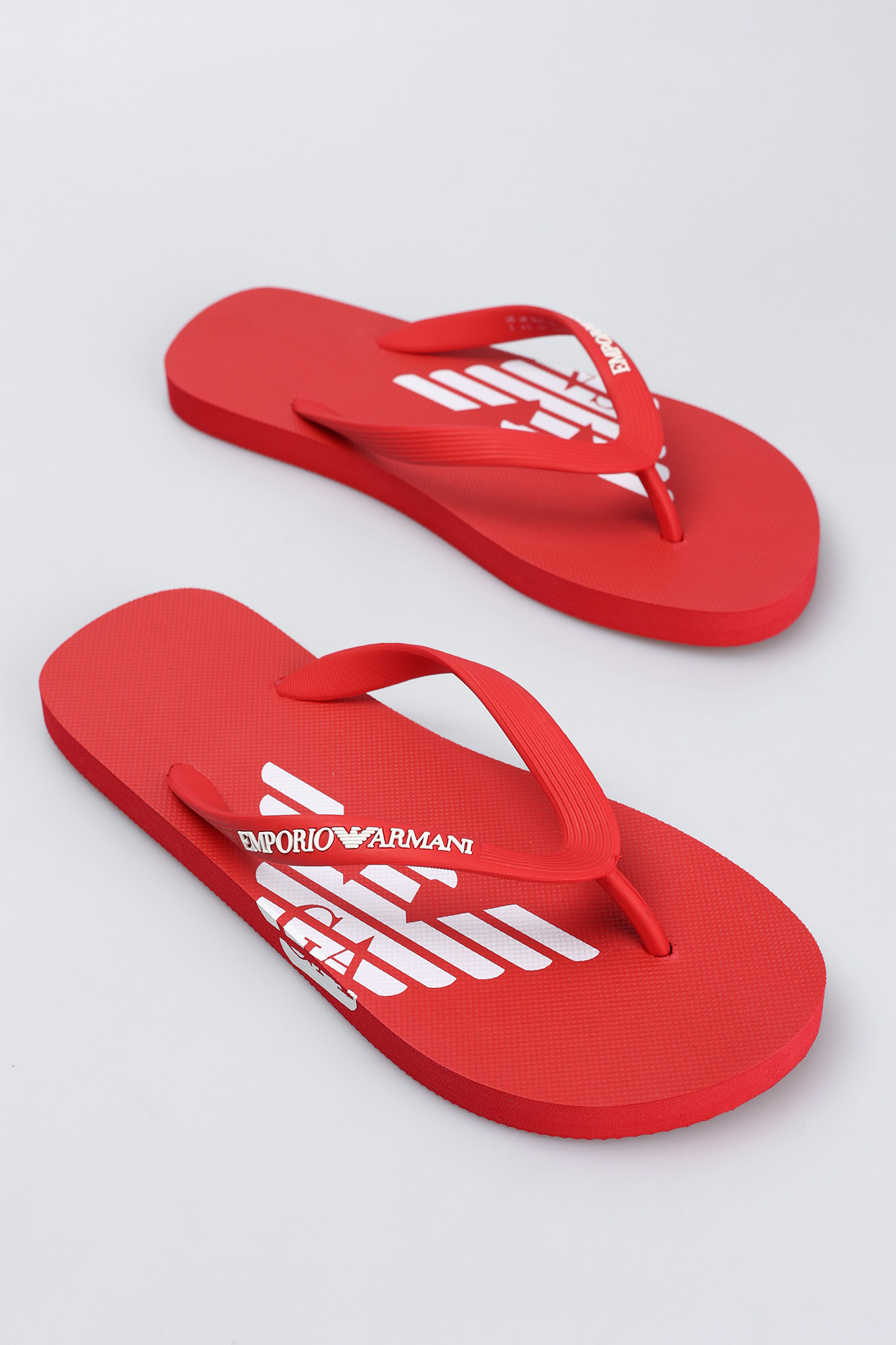 XVQS06_XN746 Шлепки Emporio Armani Красный