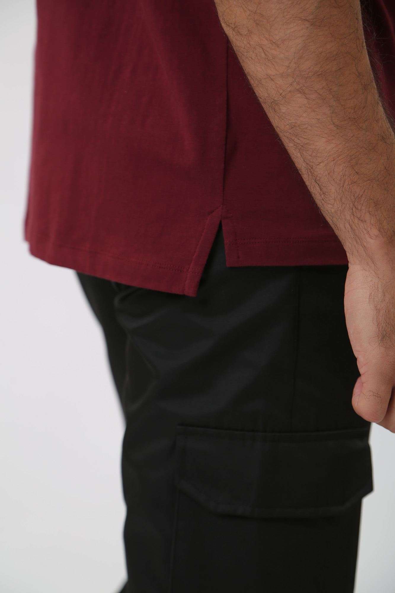 534221_745018 Поло Karl Lagerfeld Бордовый