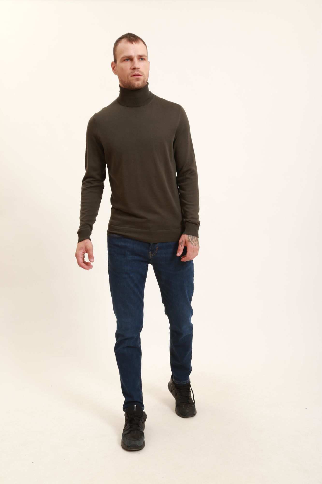 30027987_10012097 Водолазка Strellson Зеленый