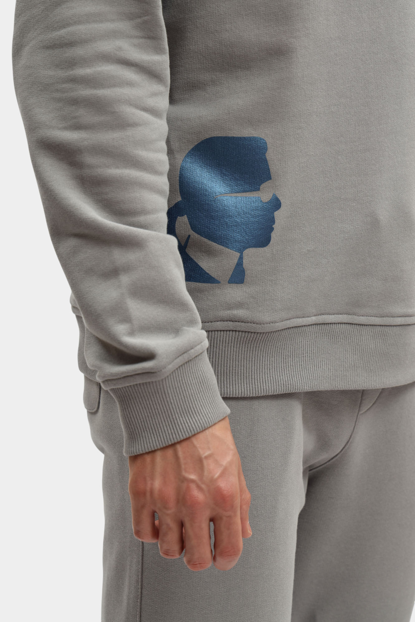 554917_705403 Свитшот Karl Lagerfeld Серый