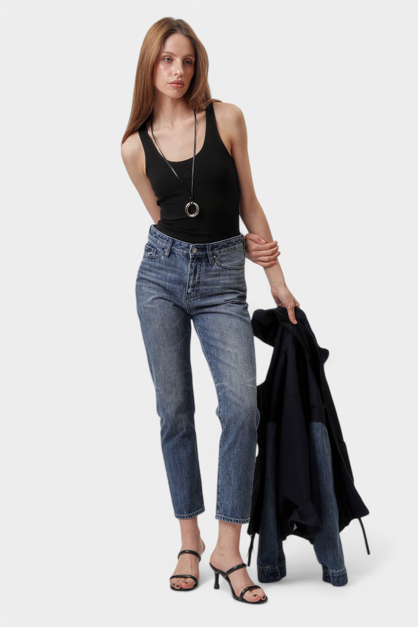 XW000073_AF12845 брюки джинсовые armani exchange 