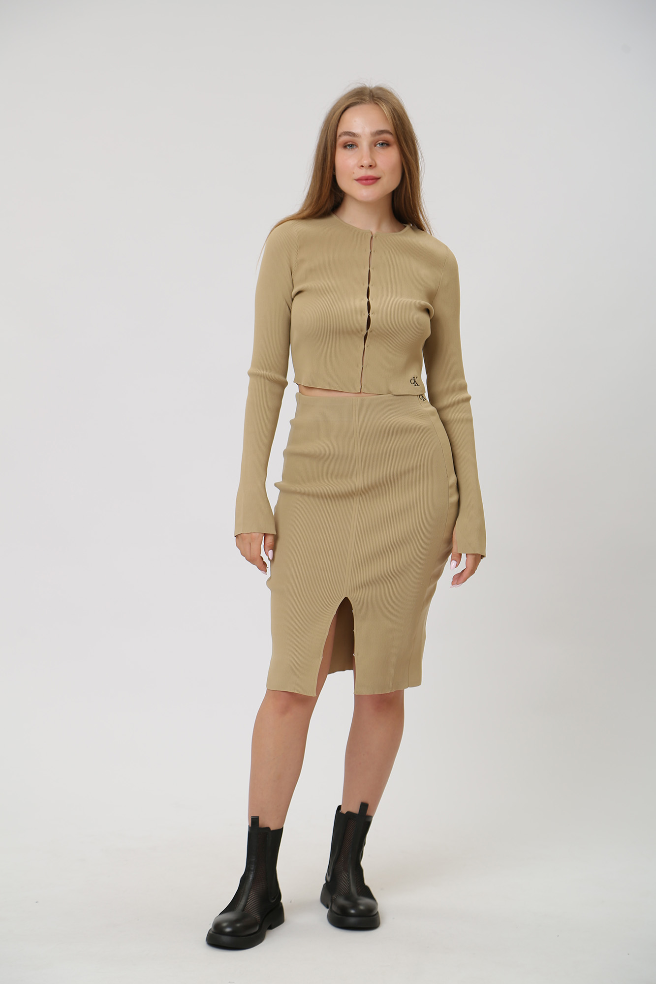 J20J221437 юбка calvin klein jeans  calvin klein jeans 