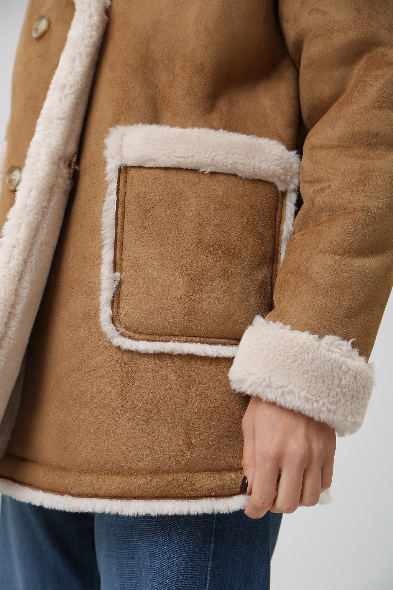 PL402296 дубленка pepe jeans 