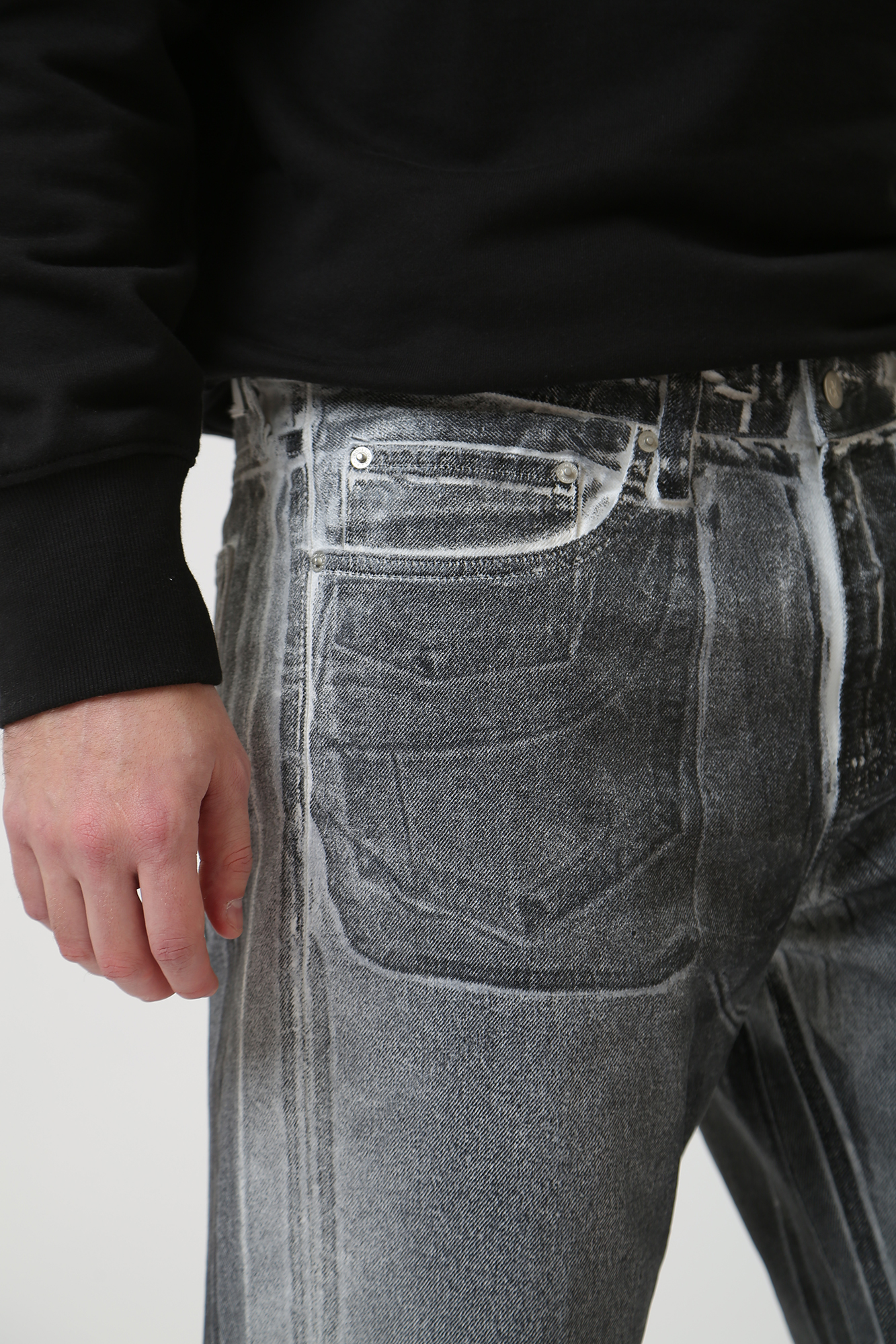 J30J324588 Джинсы 90'S STRAIGHT  Calvin Klein Jeans Серый