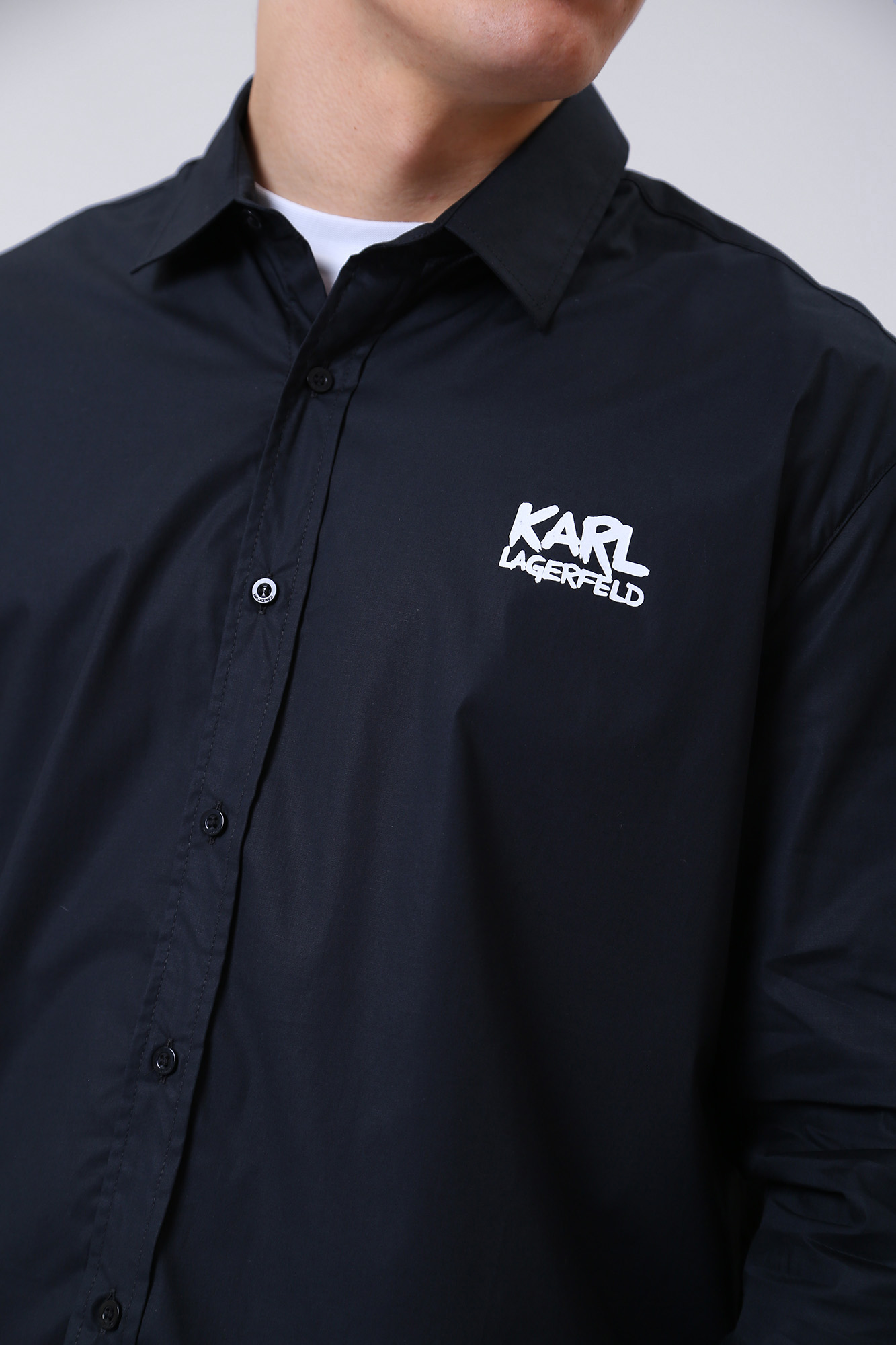 531600_605980 Рубашка Karl Lagerfeld Черный