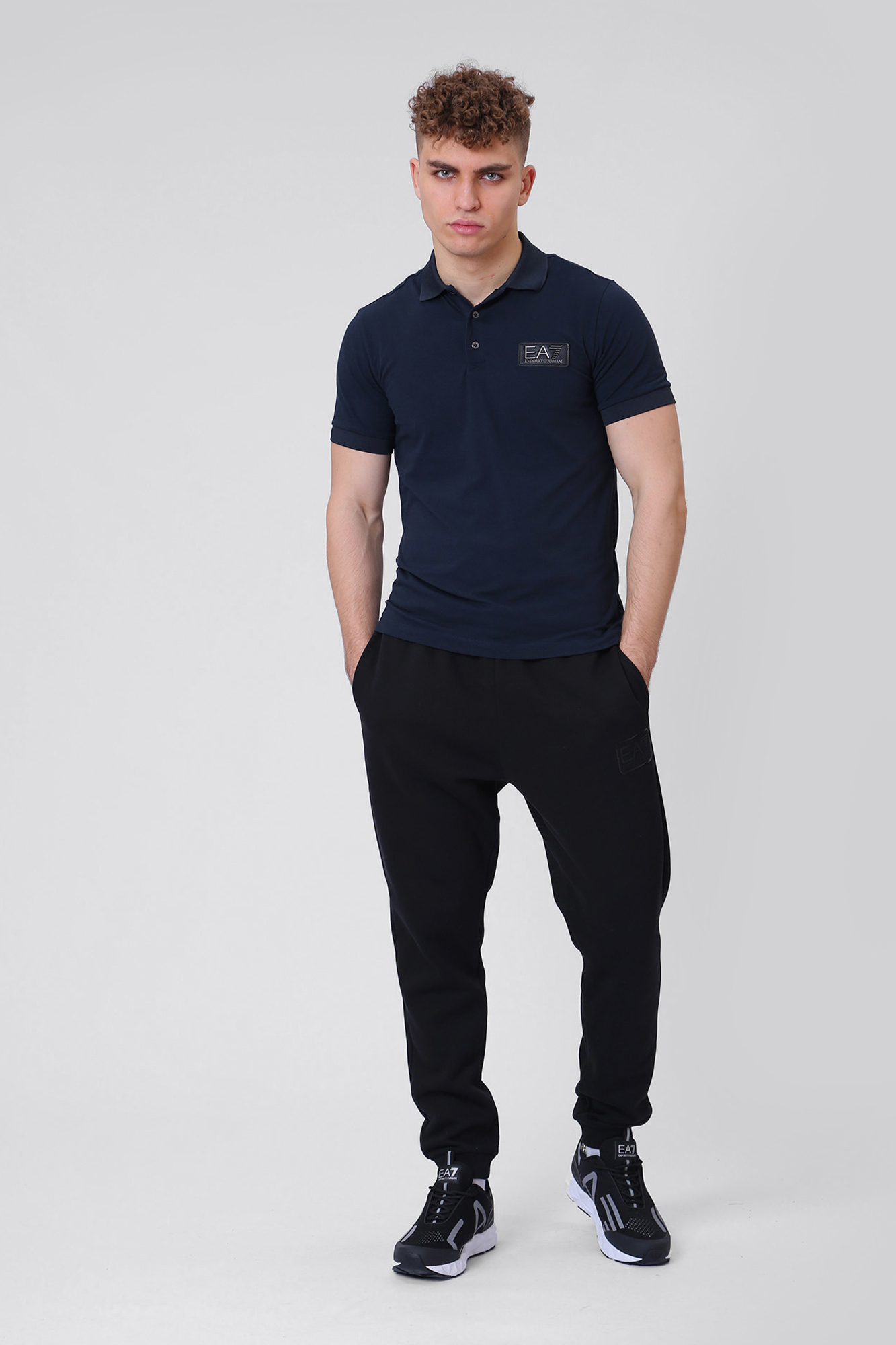 3RPF78_PJBVZ Поло EA7 Синий