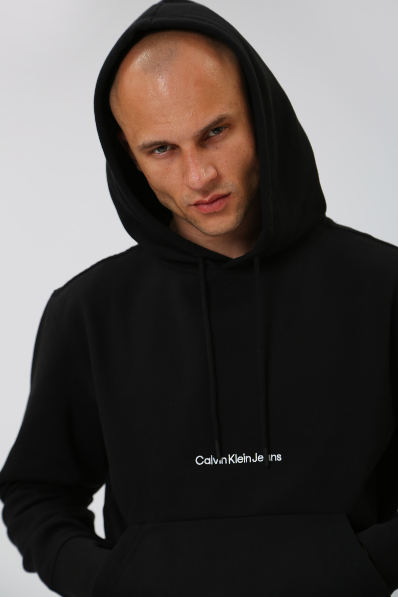 J30J322894 Худи Calvin Klein Jeans Черный