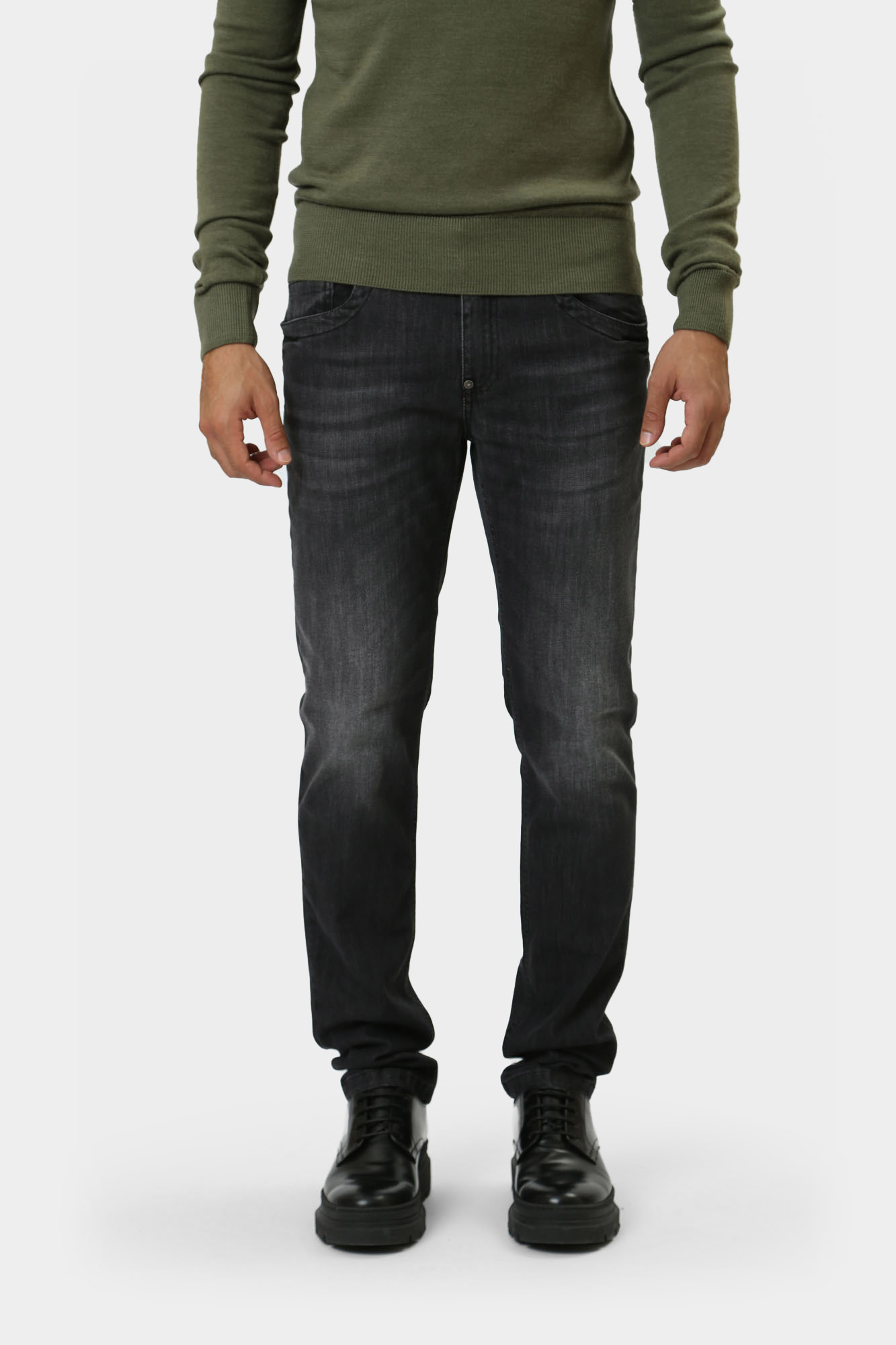 BMD0573 Брюки джинсовые Bikkembergs Черный