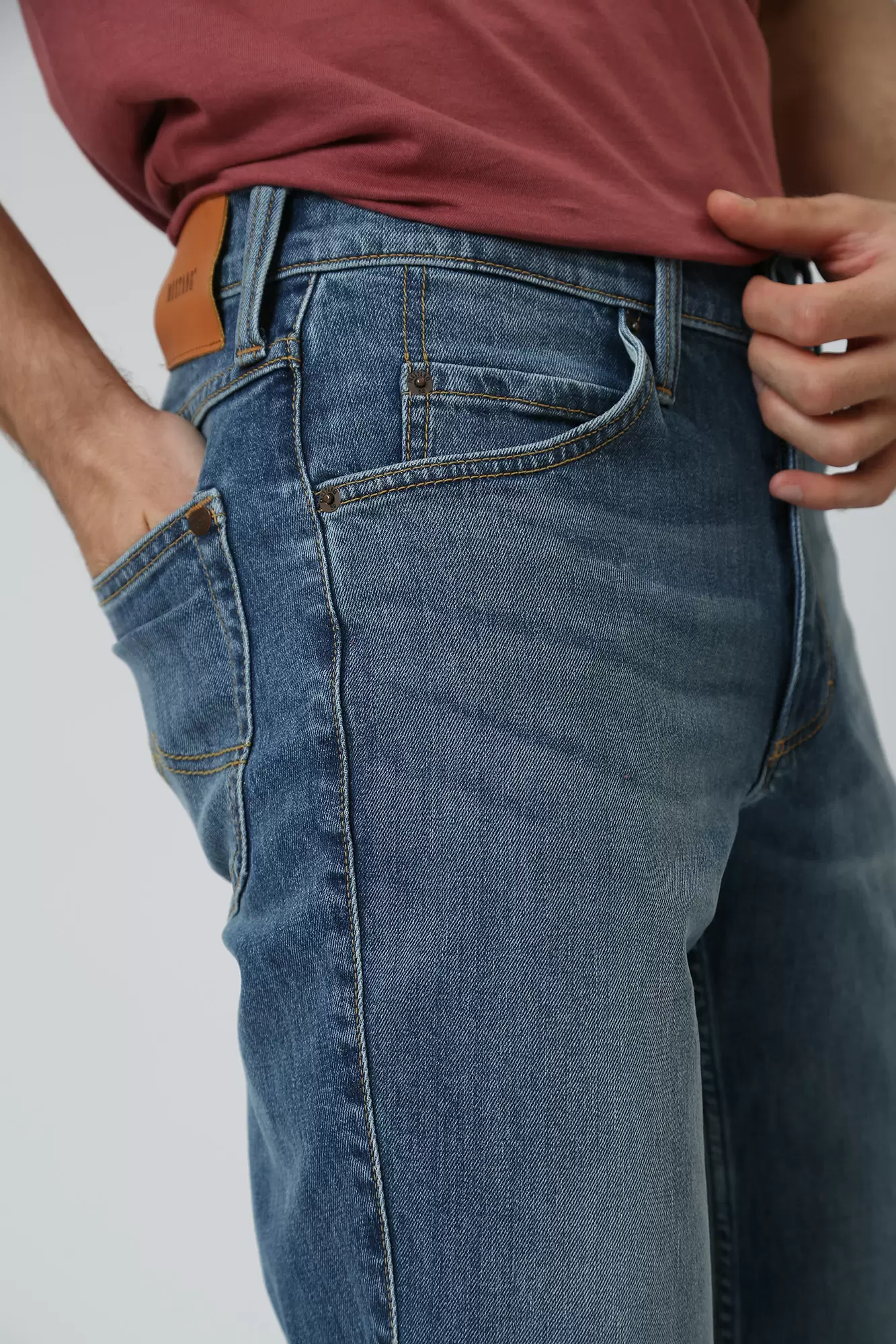 1006744-5000 Джинсы  Tramper  Mustang Синий