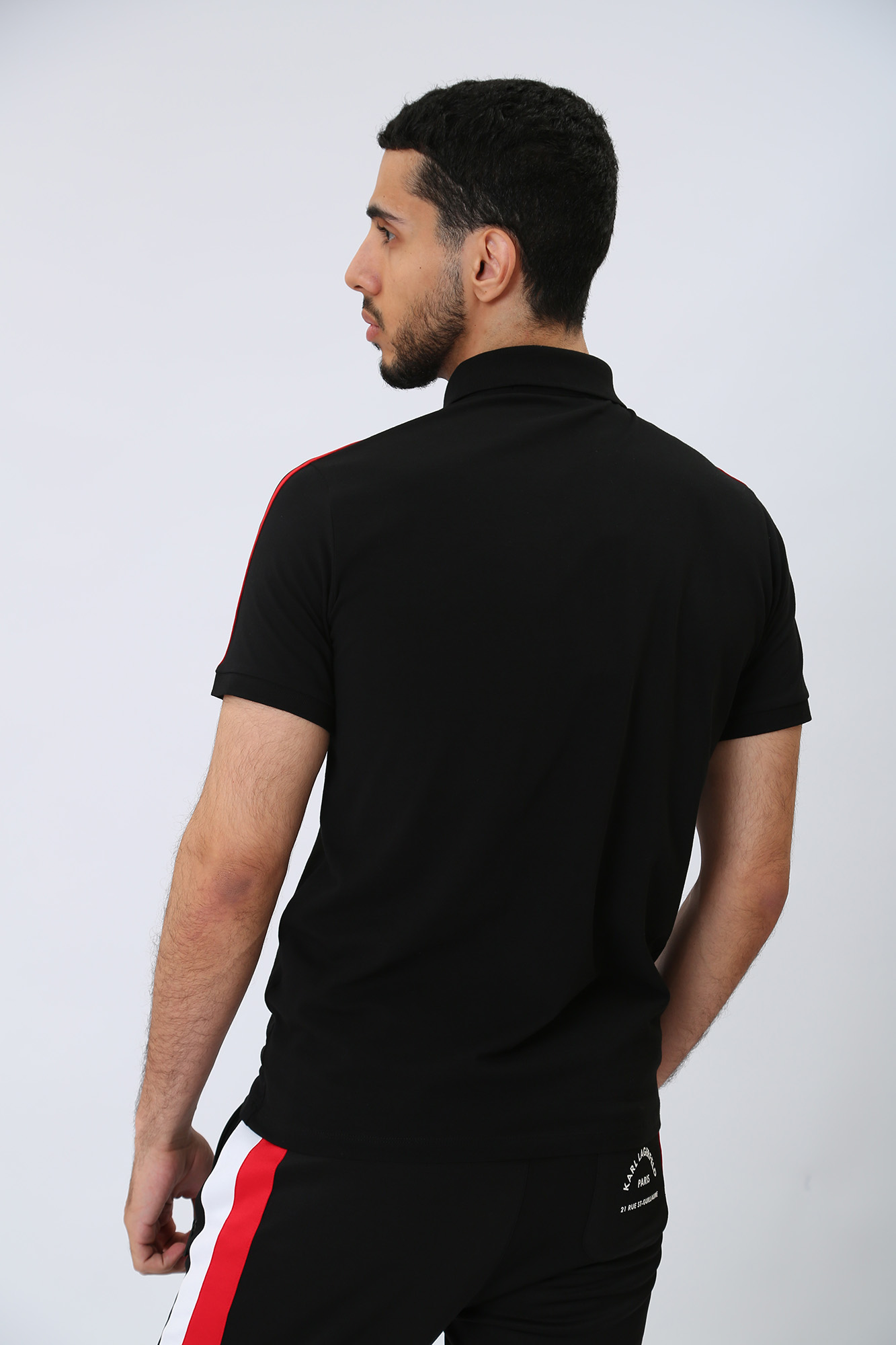 532221_745421 Поло  Karl Lagerfeld Черный