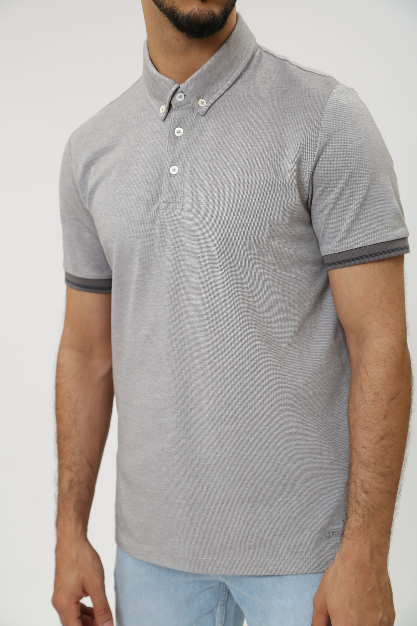 M4510PT3106F Поло Geox Серый