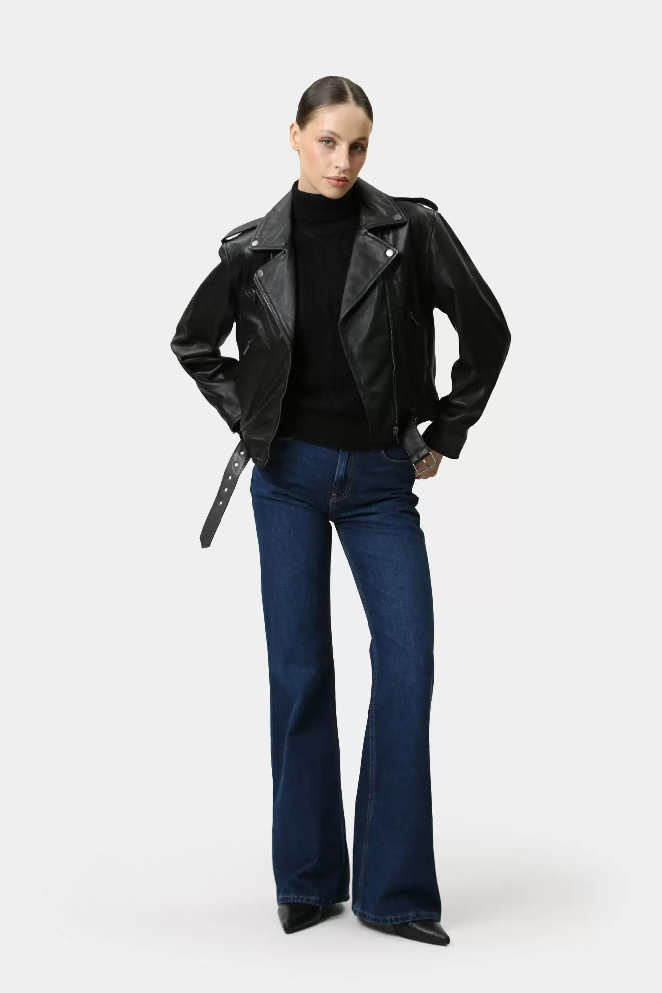 PL402494 куртка кожаная pepe jeans 