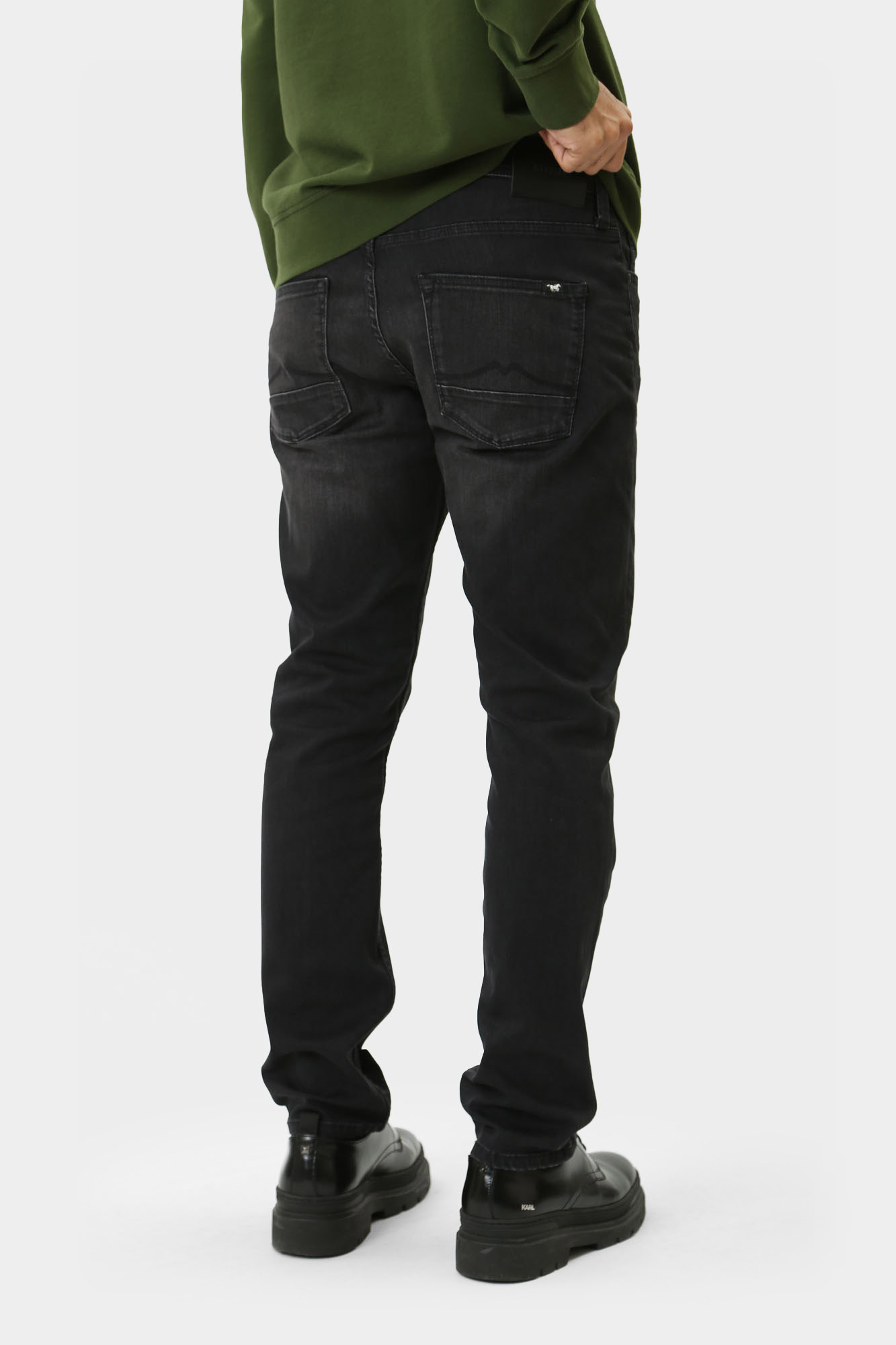 1015498-4000 Брюки джинсовые Mustang Черный