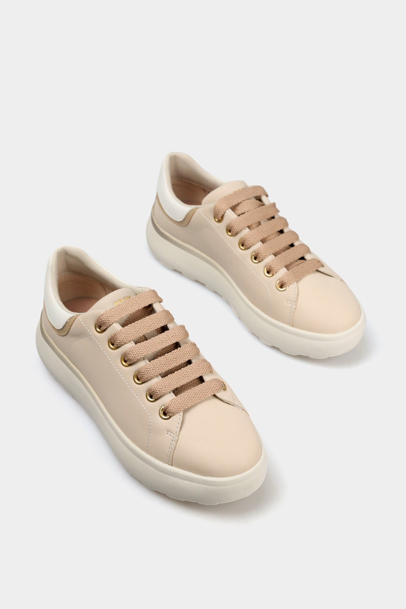 D65TCB08554 Кроссовки Geox Бежевый