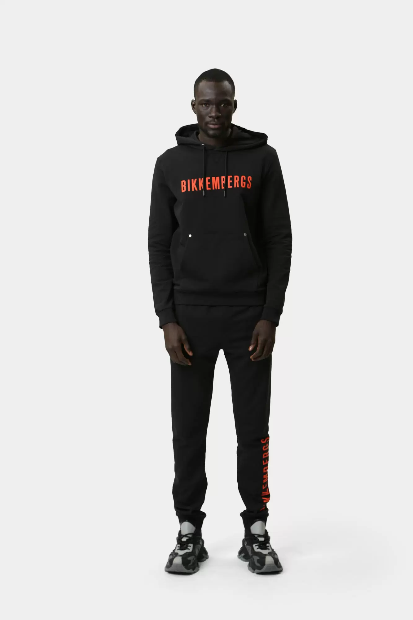 BMF0483 Худи Bikkembergs Черный